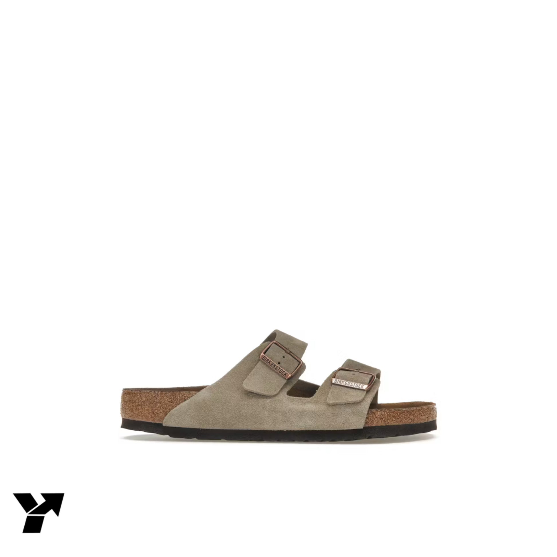 Birkenstock Arizona Soft Footbed Suede-Taupe