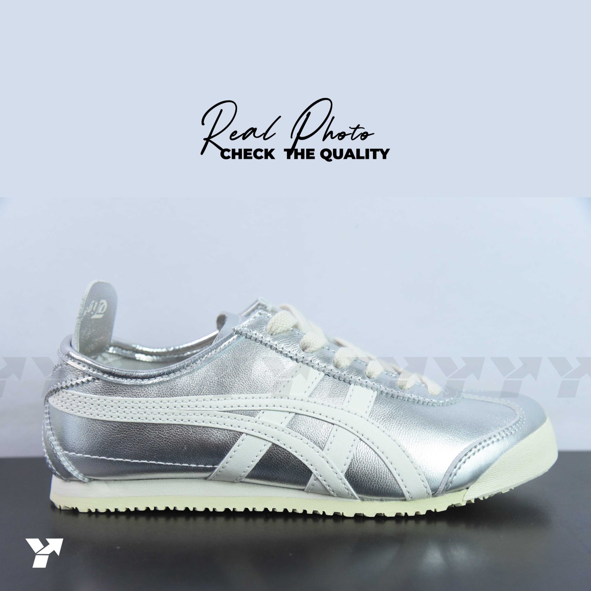 Onitsuka Tiger Mexico 66-Silver Off White