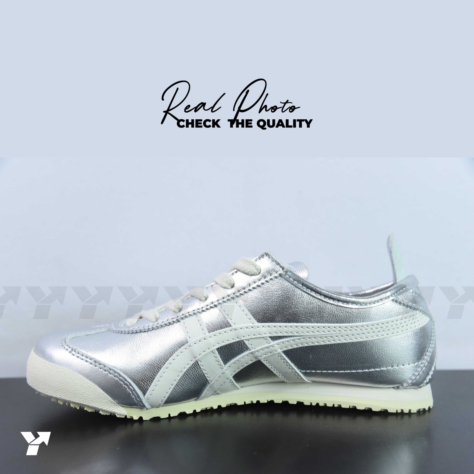 Onitsuka Tiger Mexico 66-Silver Off White