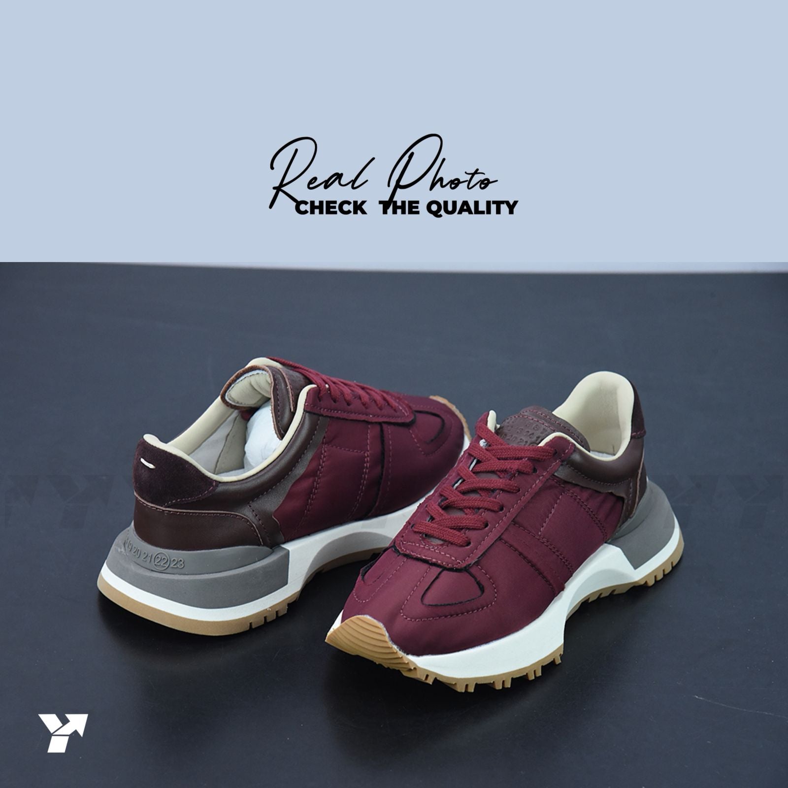 Maison Margiela Runner -'Burgundy'