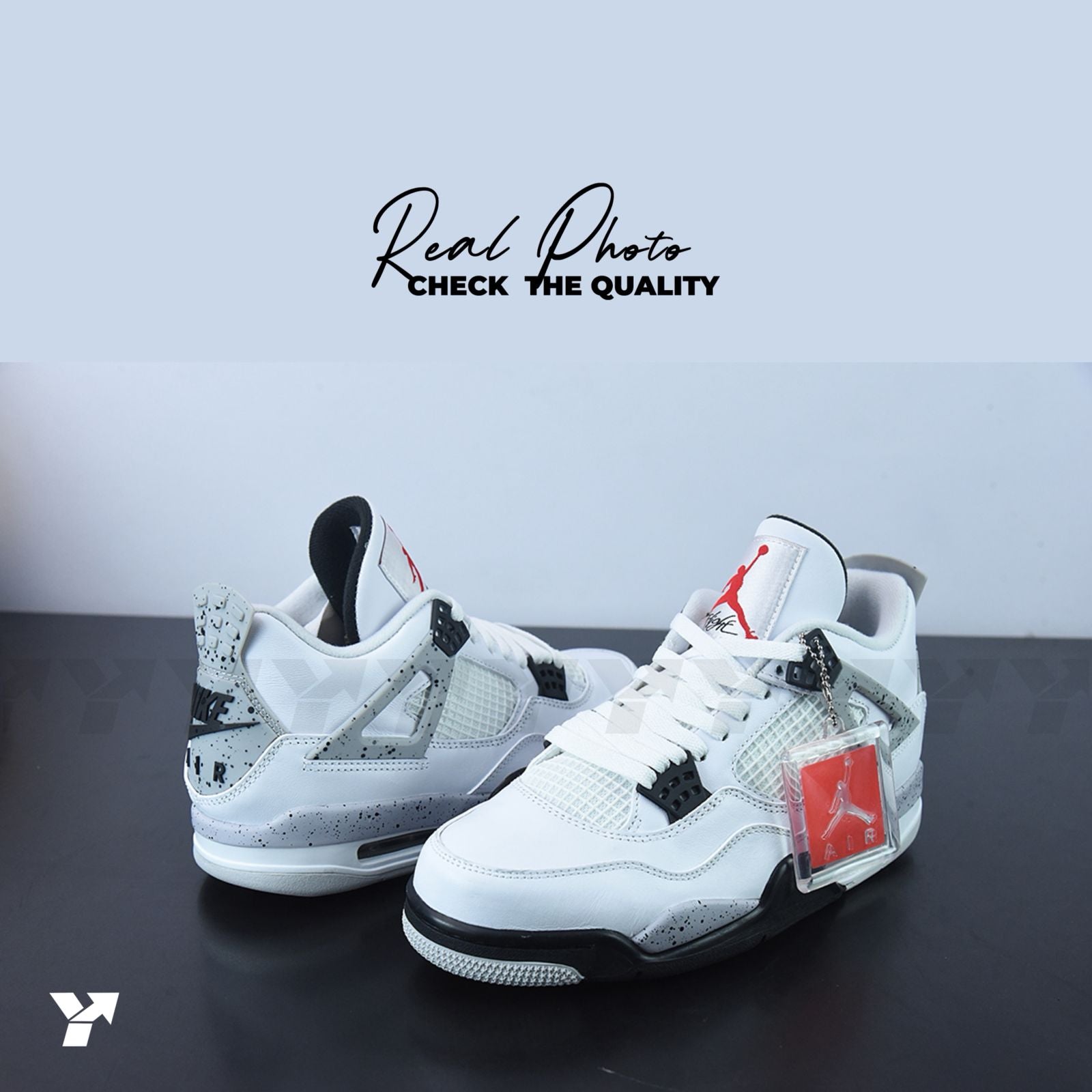 Jordan 4 Retro-White Cement