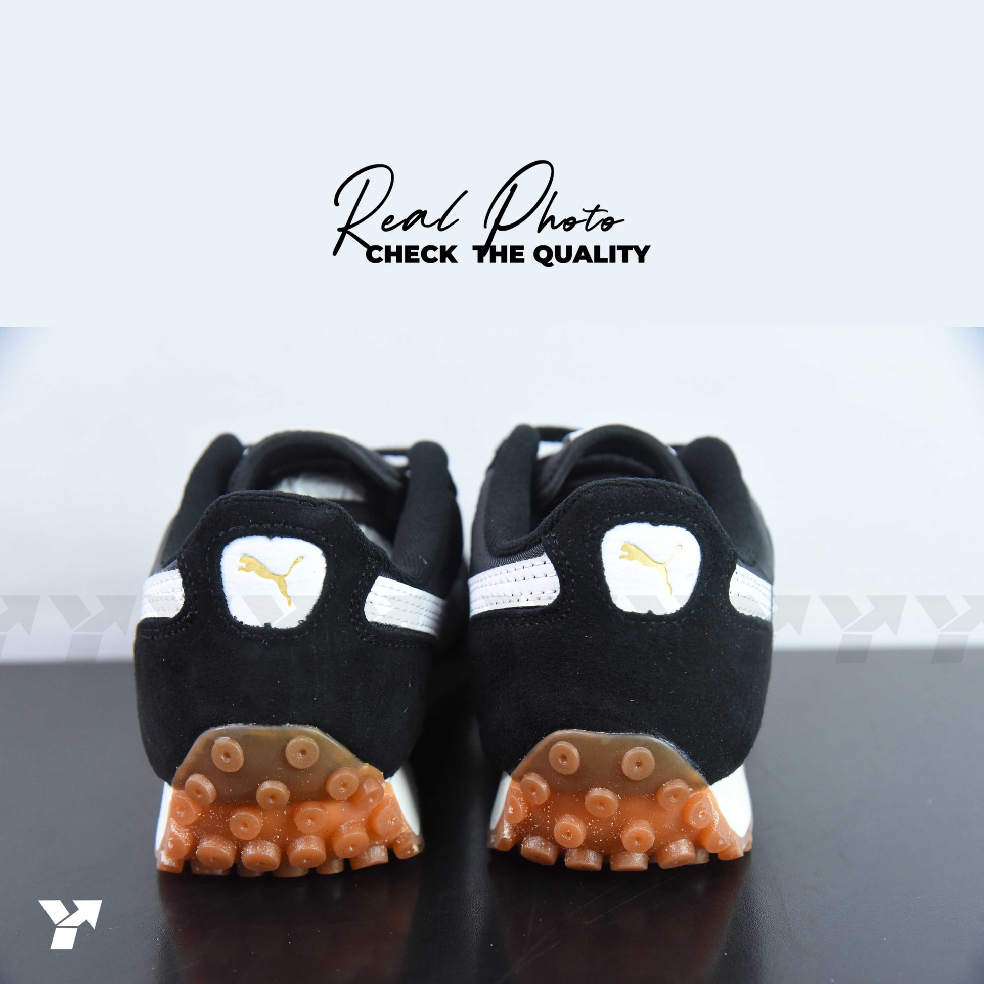Puma Easy Rider Black White