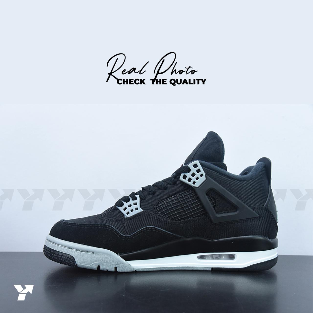 Jordan 4 Retro SE-Black Canvas
