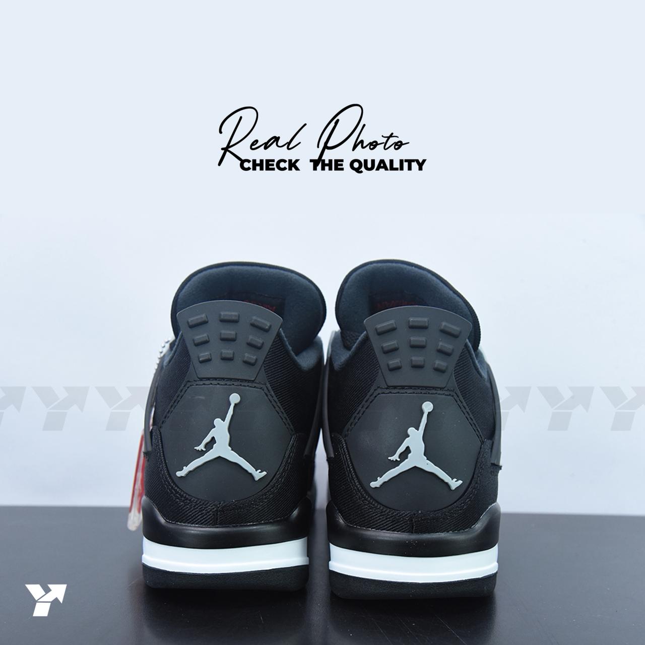 Jordan 4 Retro SE-Black Canvas