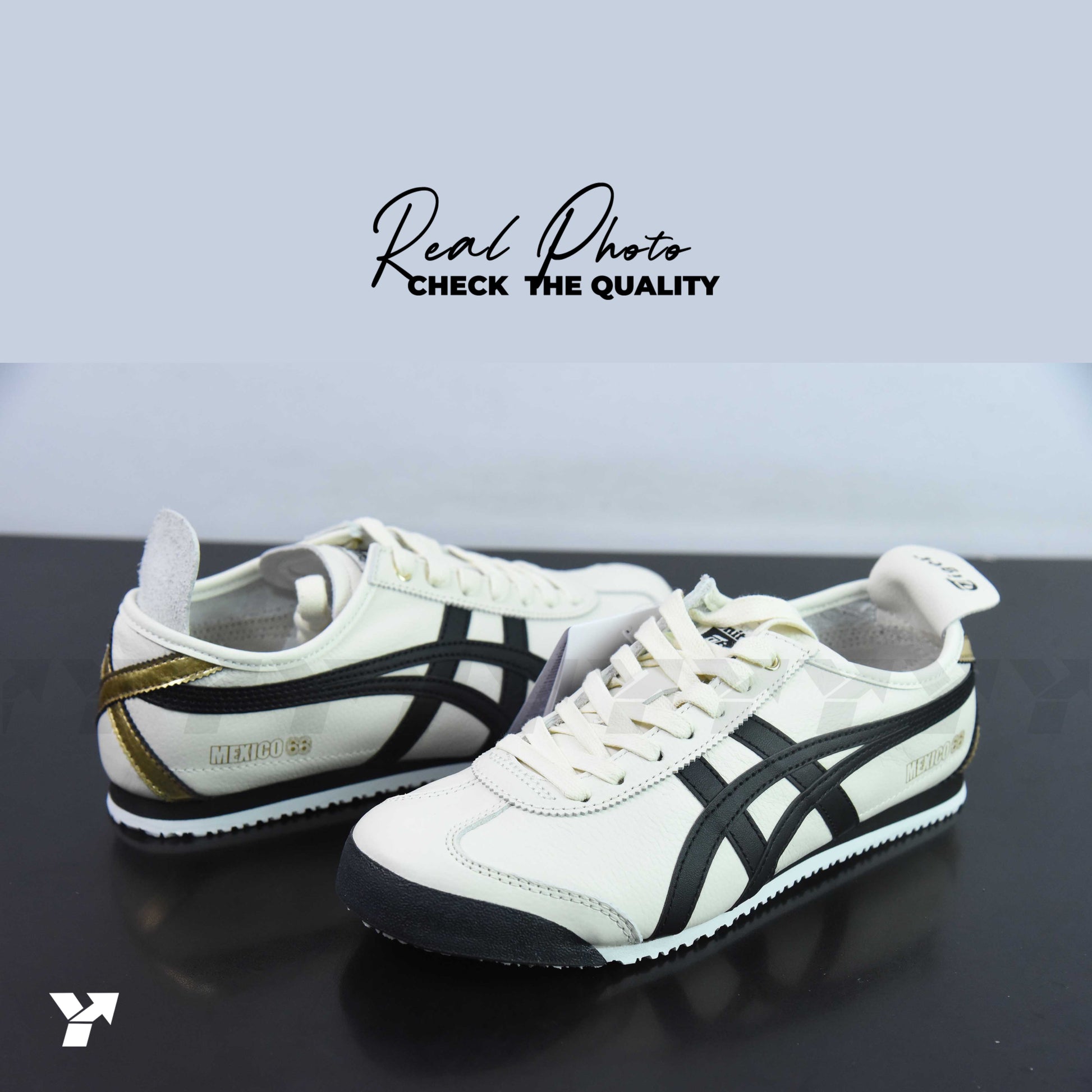 Onitsuka Tiger Mexico 66-Cream Black Gold