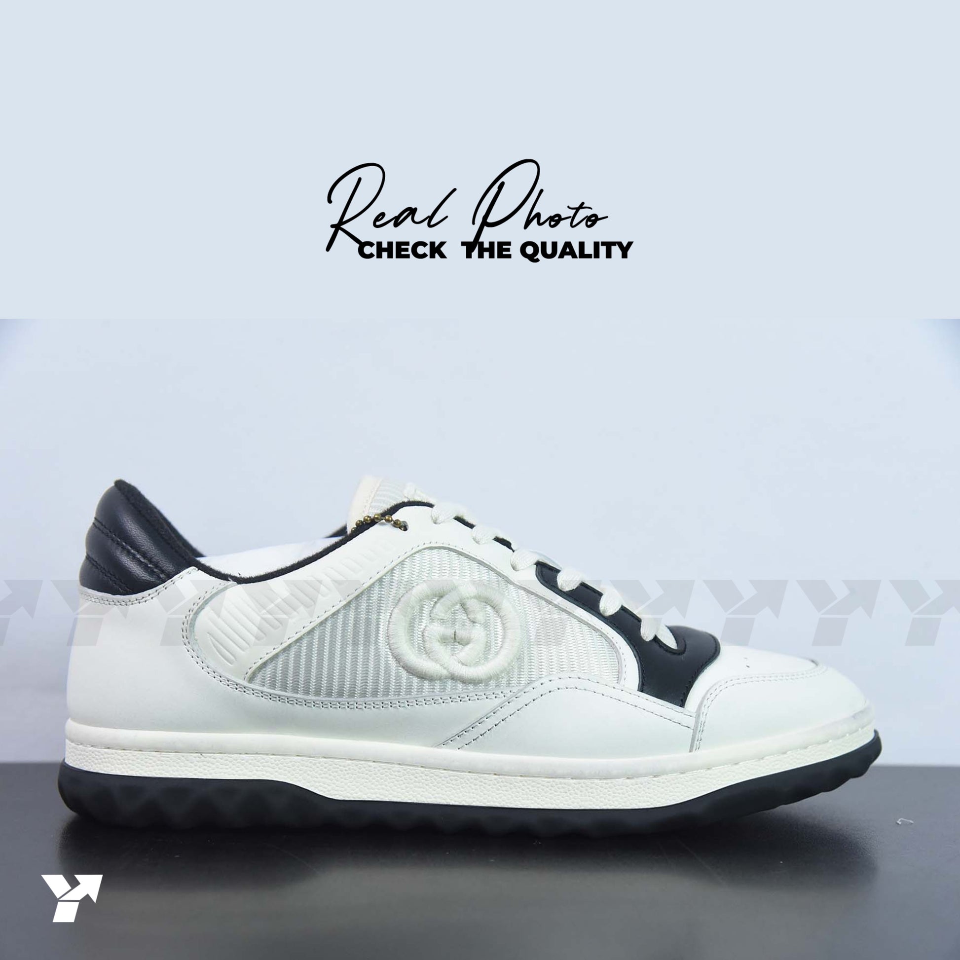 Gucci MAC80 Sneaker 'Off White Black'