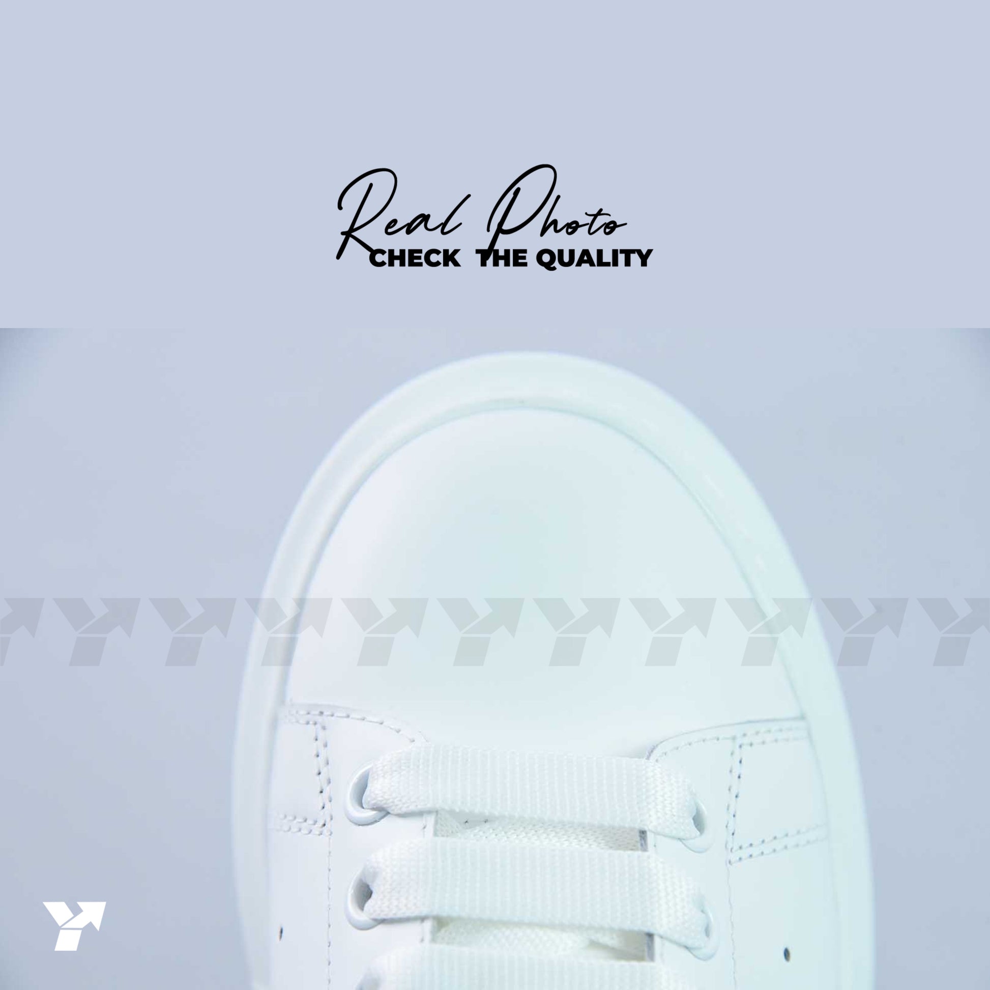Alexander McQueen Wmns Oversized Sneaker 'White Powder Blue’