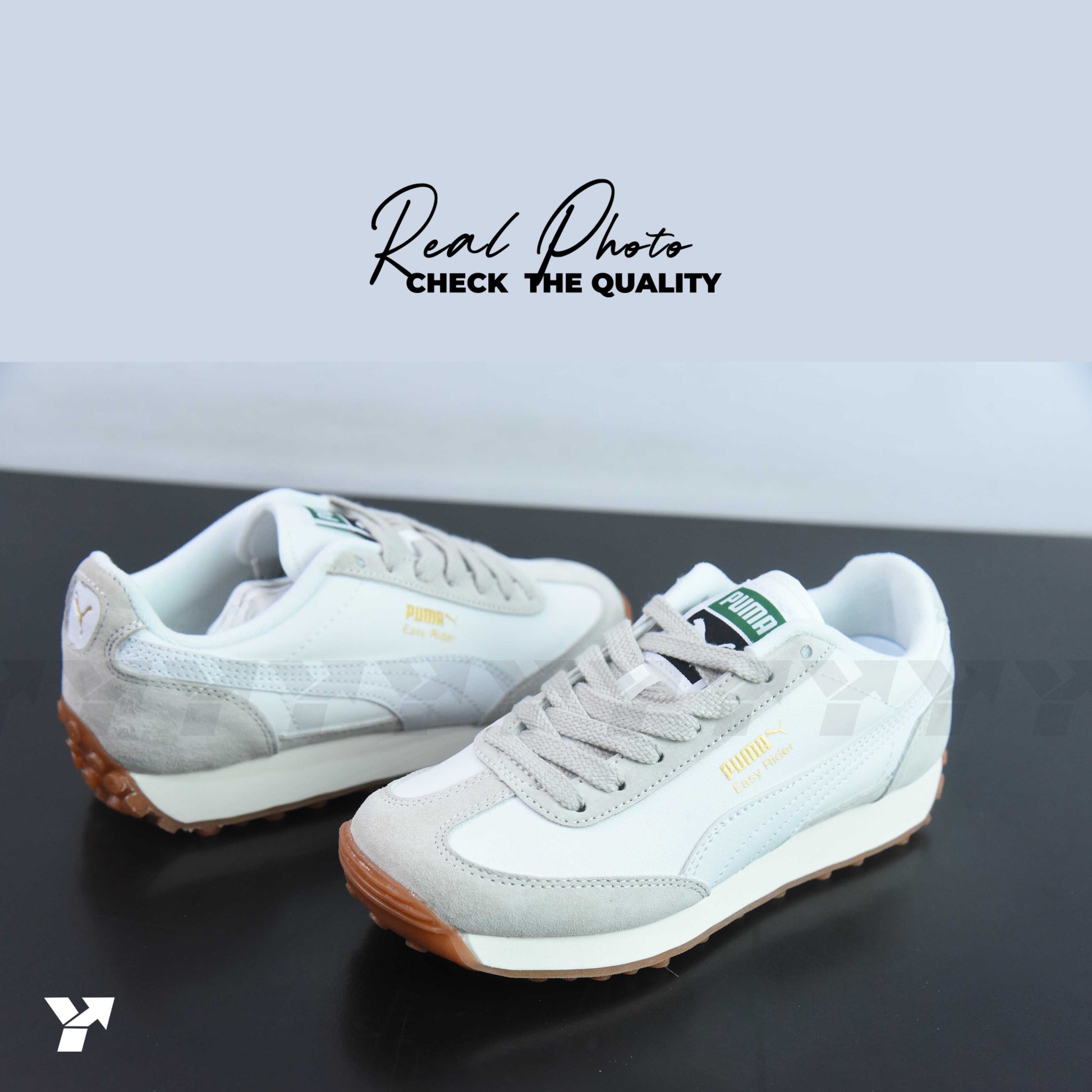 Puma Easy Rider Vintage-Alpine Snow Gold