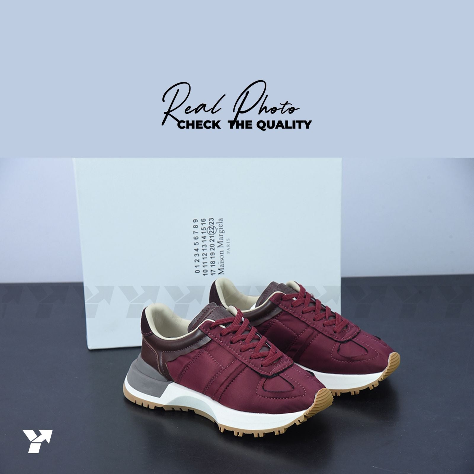 Maison Margiela Runner -'Burgundy'