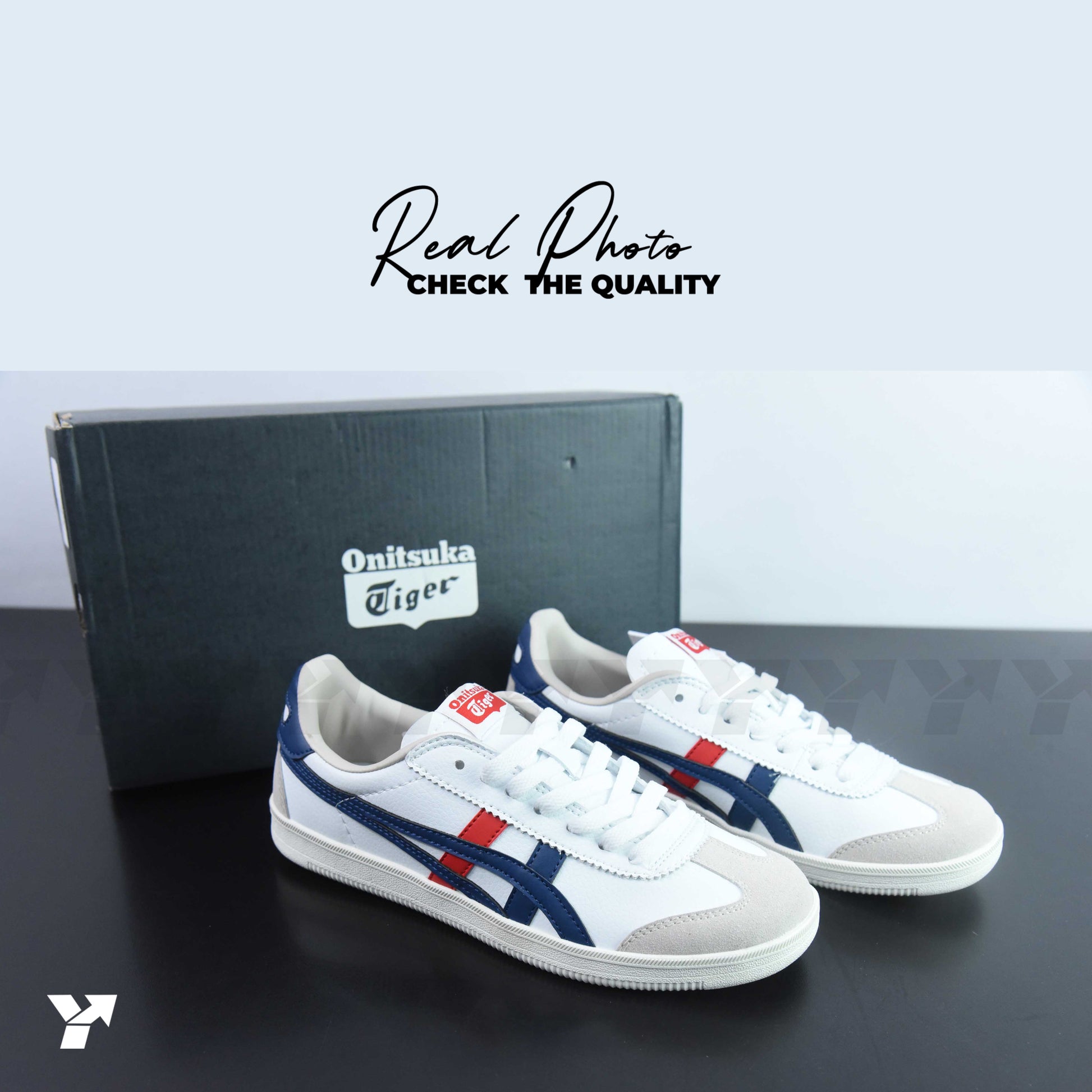 Onitsuka Tiger Tokuten White Navy Red