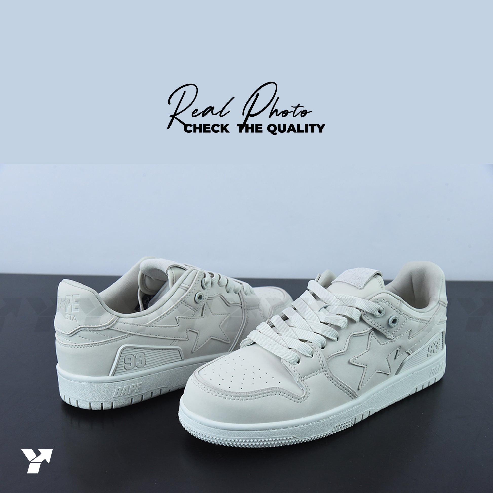 A Bathing Ape Bape SK8 Sta-Beige