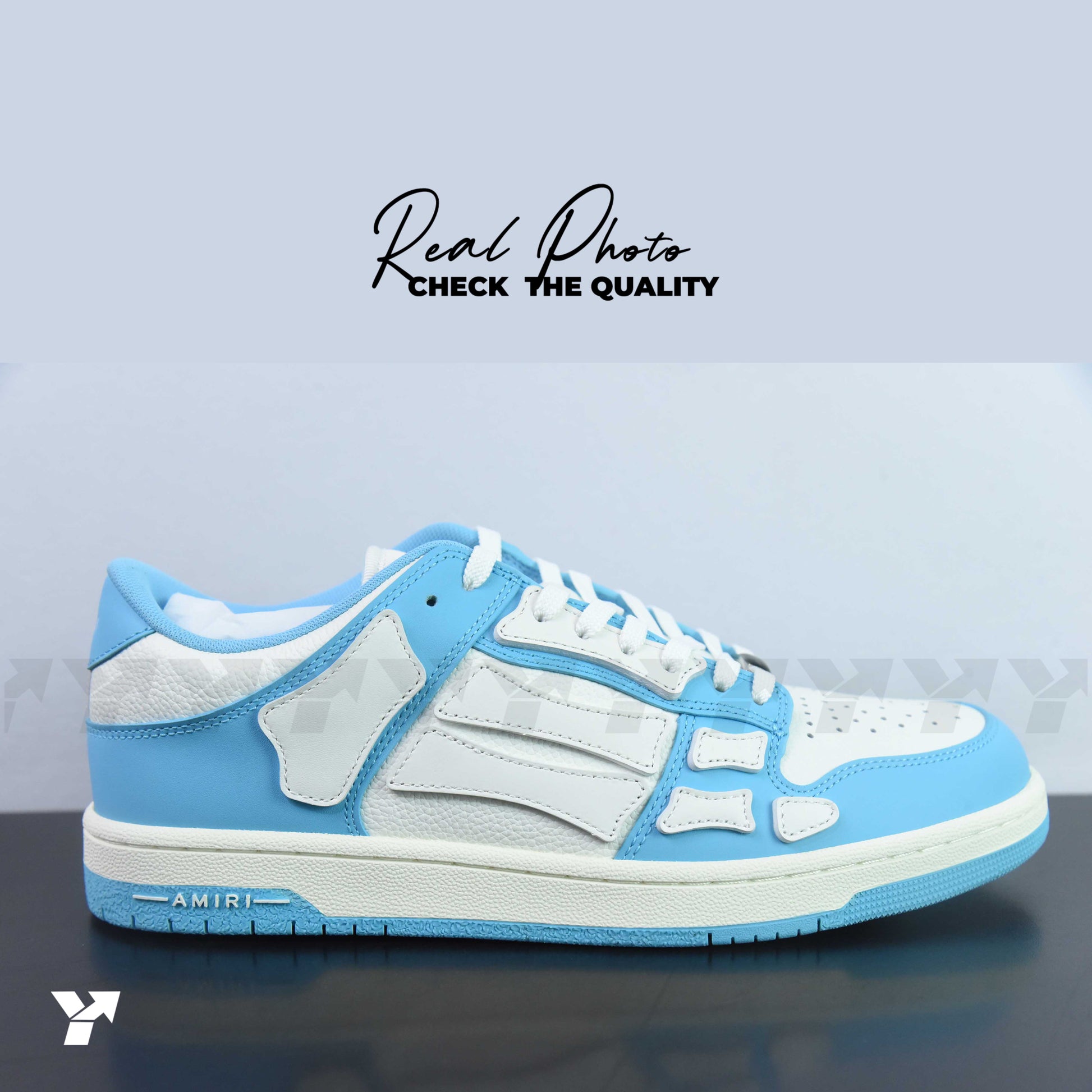 Amiri Skel Top Low-'Powder Blue'