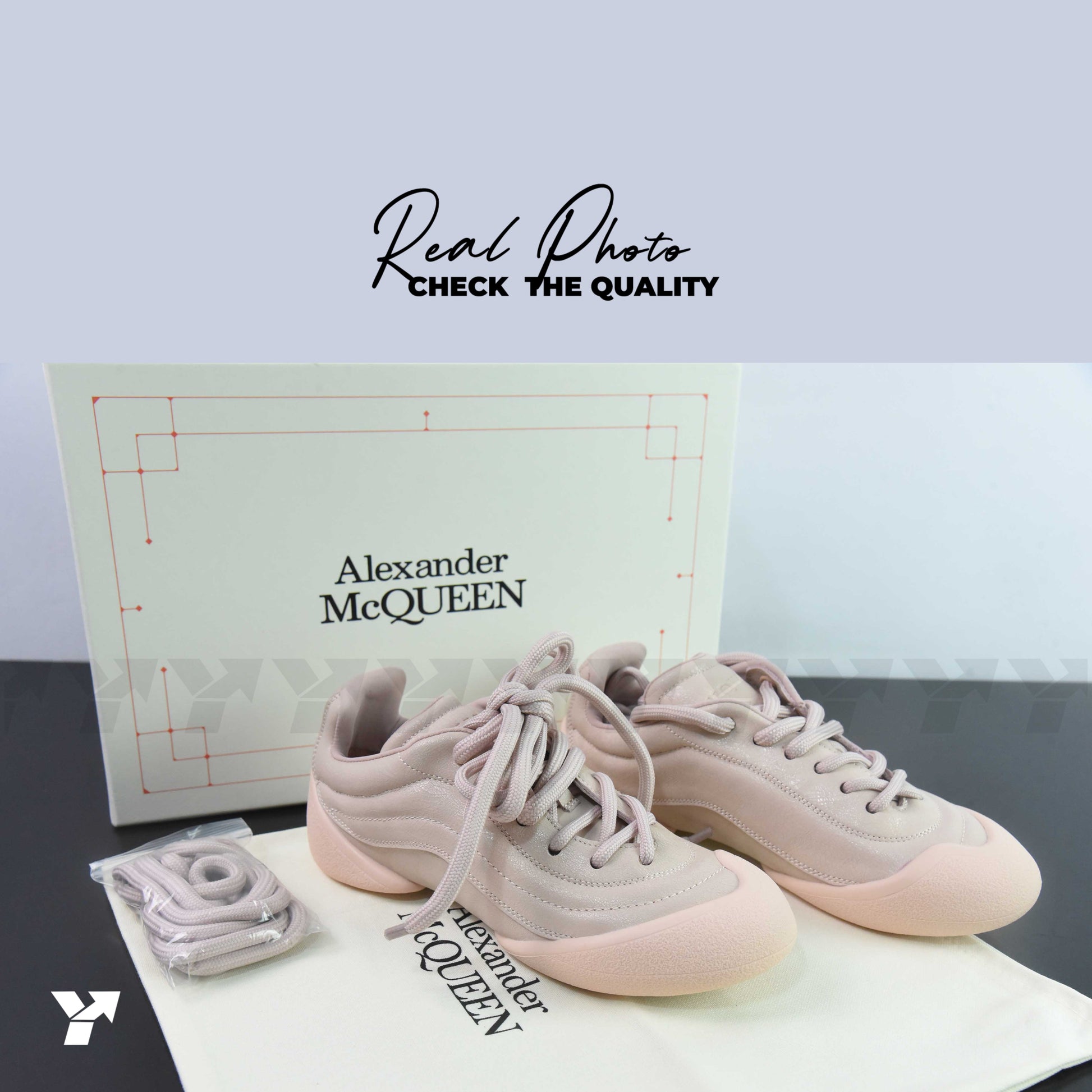 Alexander McQueen Wmns Flexion Sneaker 'Pink'