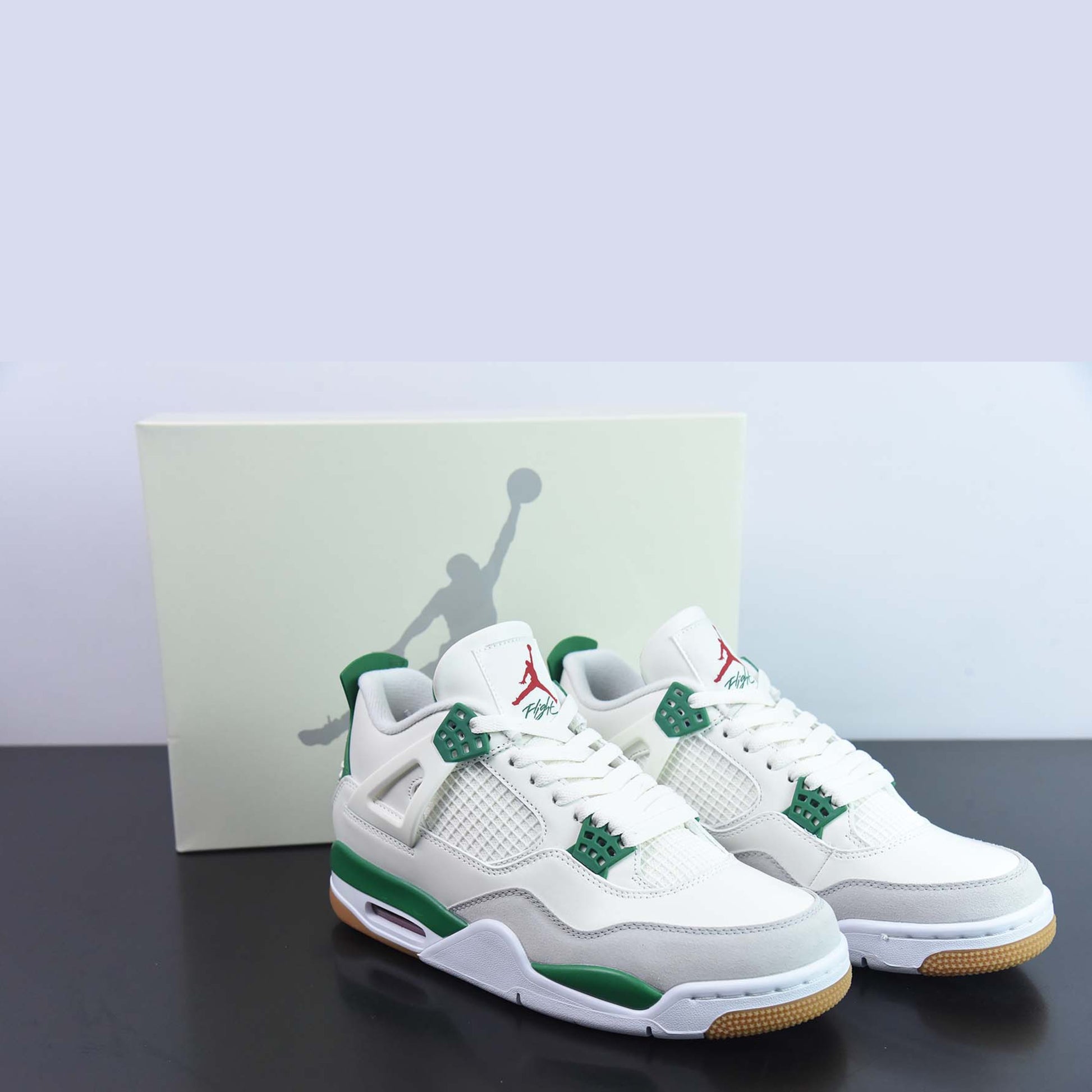 Jordan 4 Retro SB-Pine Green