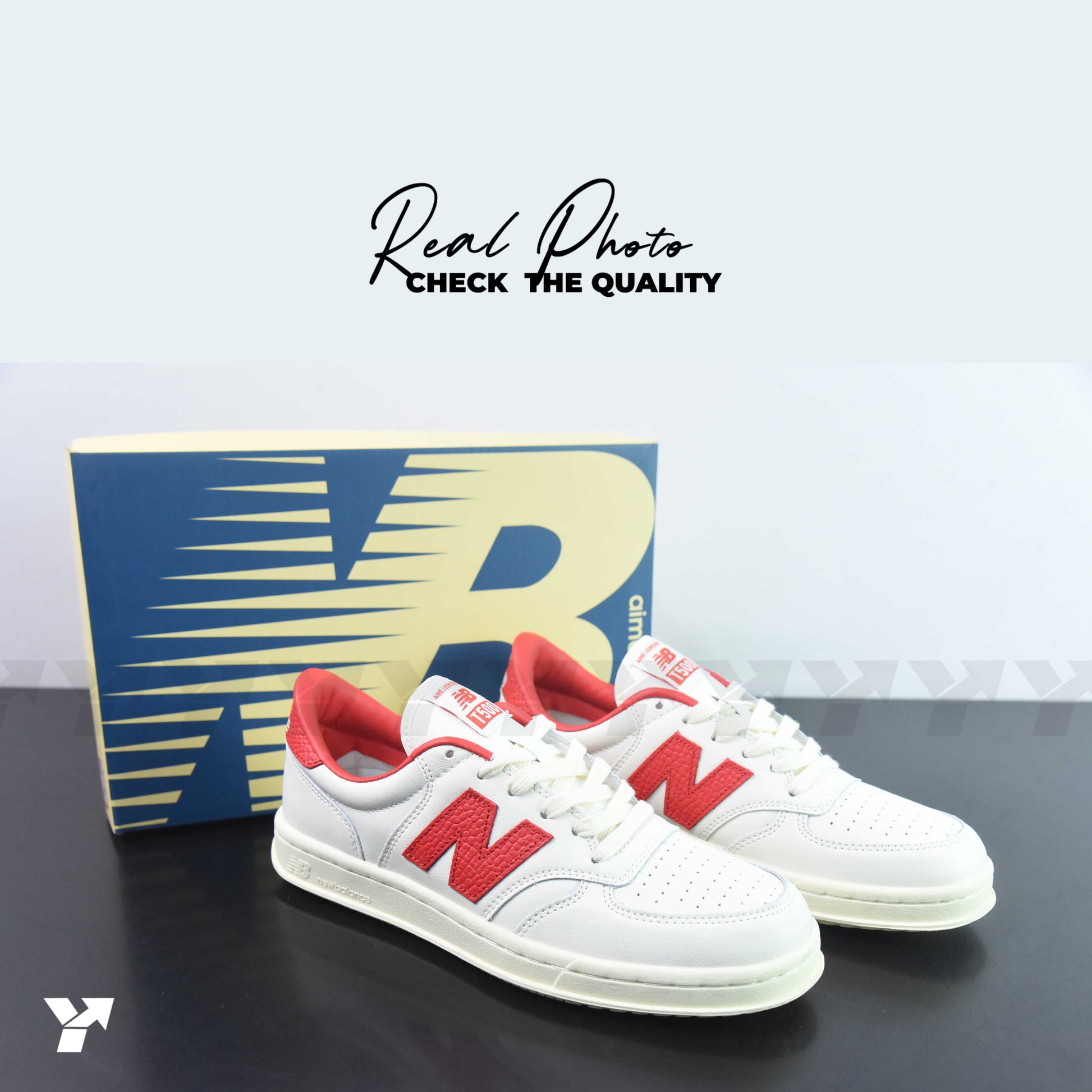 New Balance T500-Aime Leon Dore White Red