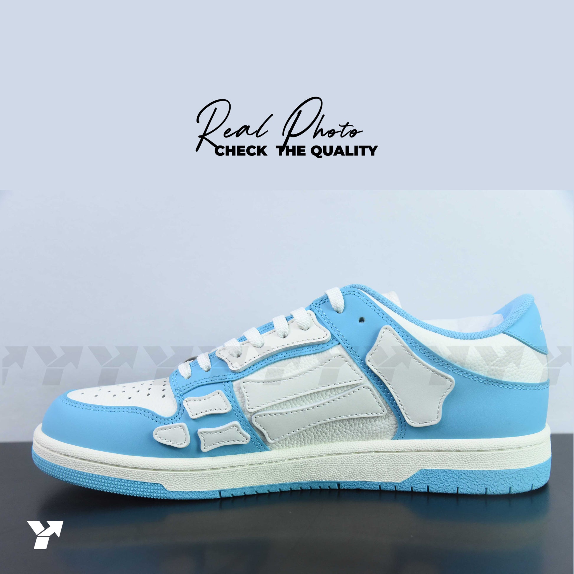 Amiri Skel Top Low-'Powder Blue'