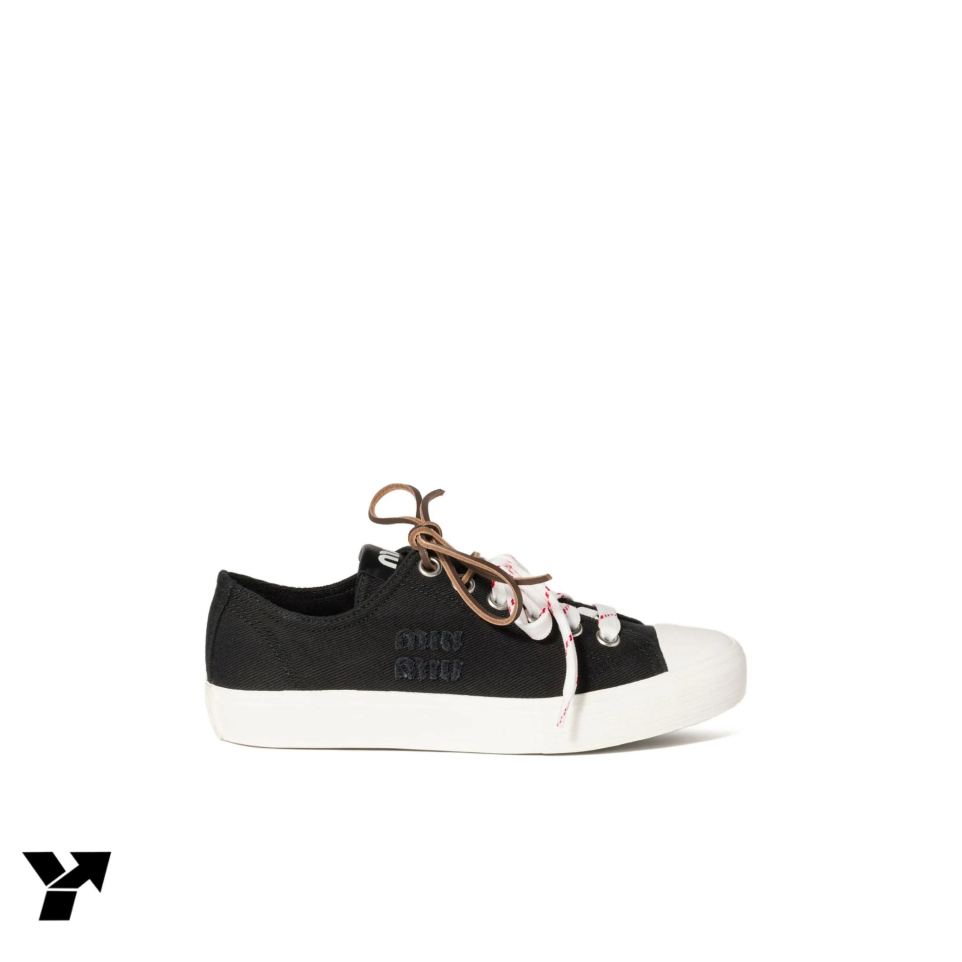 Miu Miu washed denim-Black