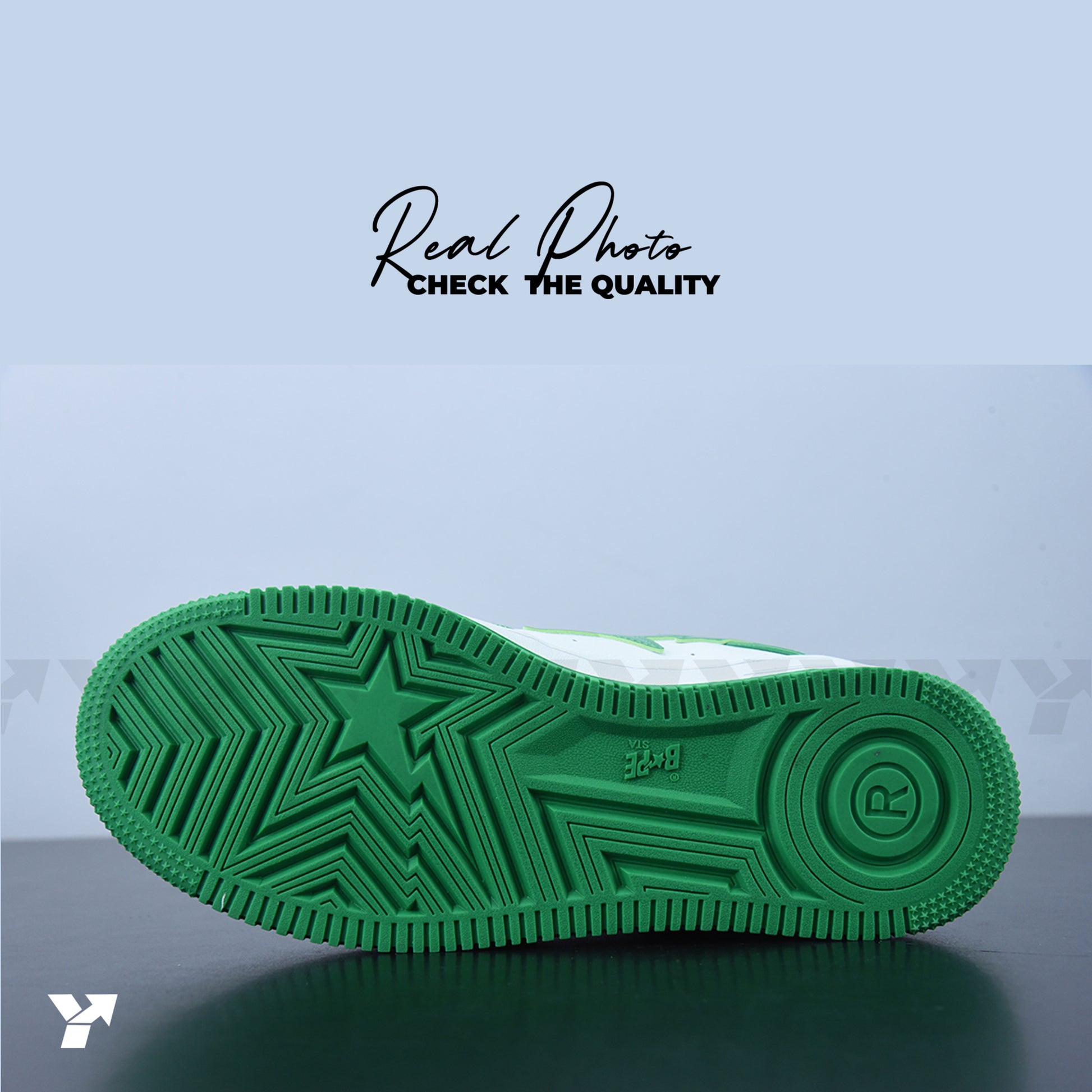 A Bathing Ape Bape Sta Low Green
