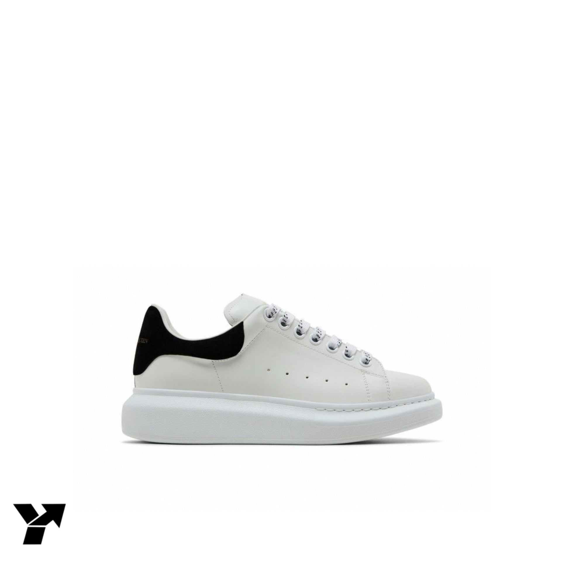 Alexander McQueen Oversized Sneaker 'White Black ivory' 2024