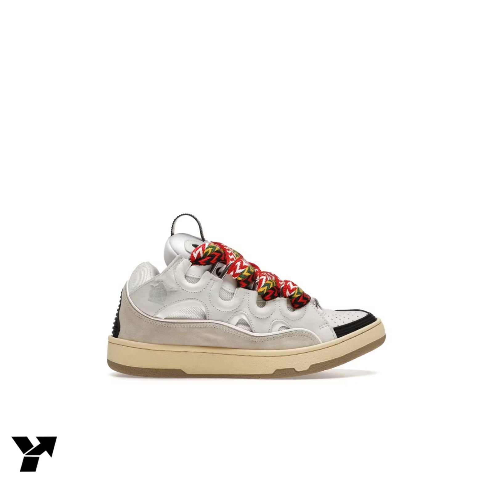 Lanvin Leather Curb-White Ivory