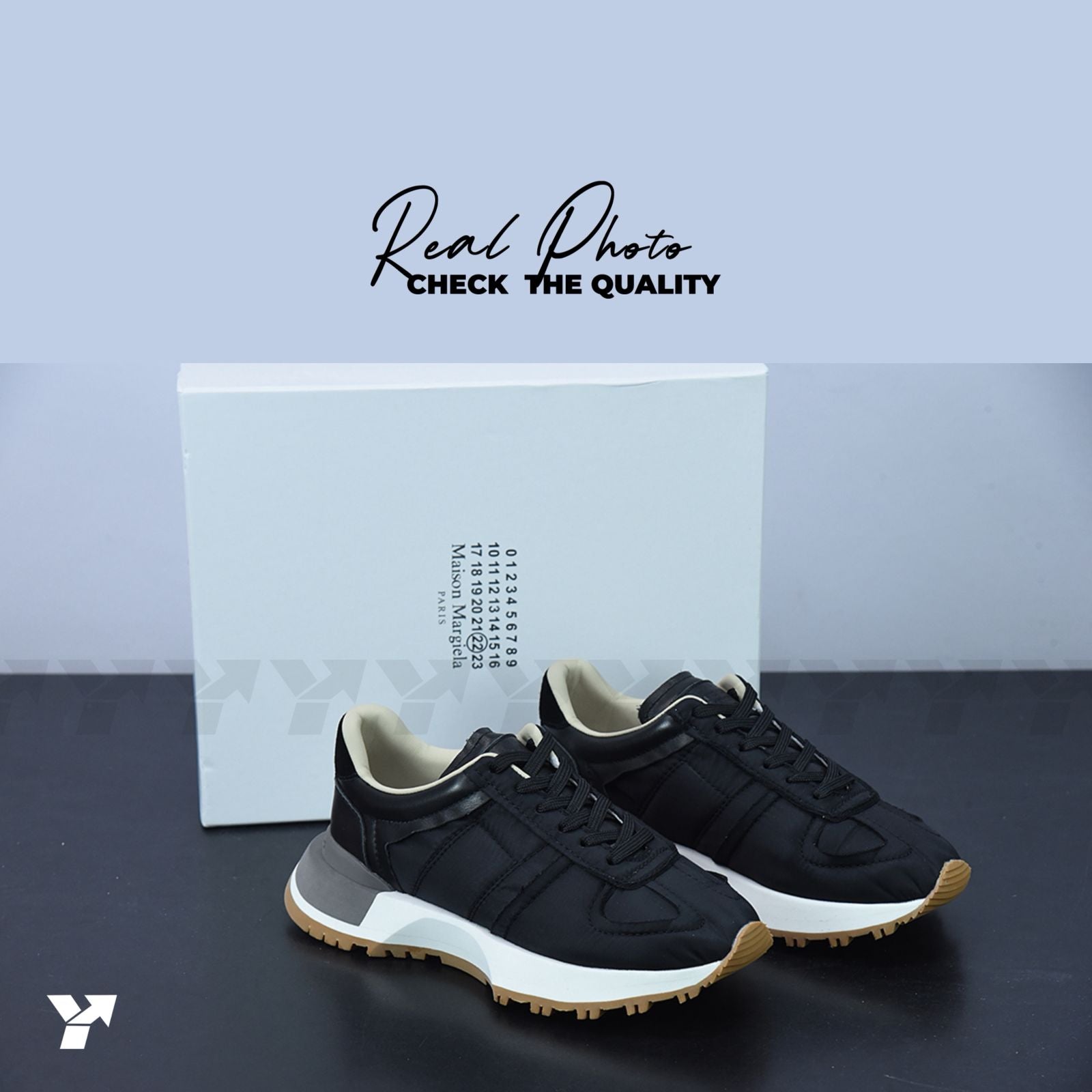 Maison Margiela Wmns Retro Runner-Evolution 'Black'