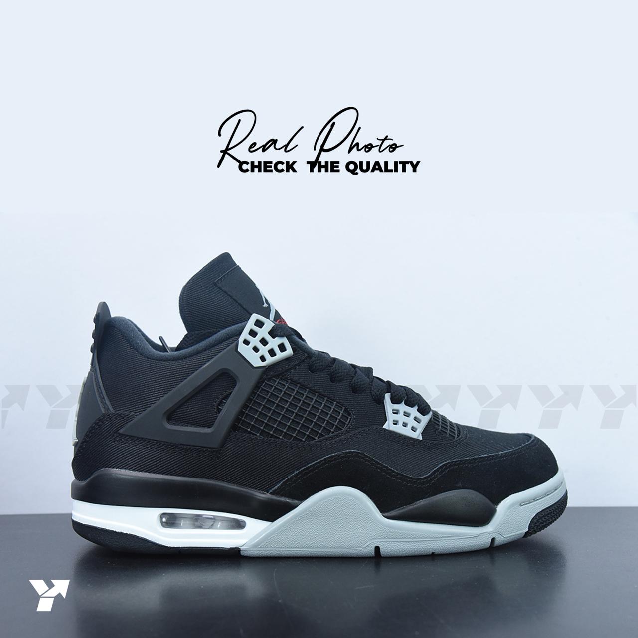 Jordan 4 Retro SE-Black Canvas