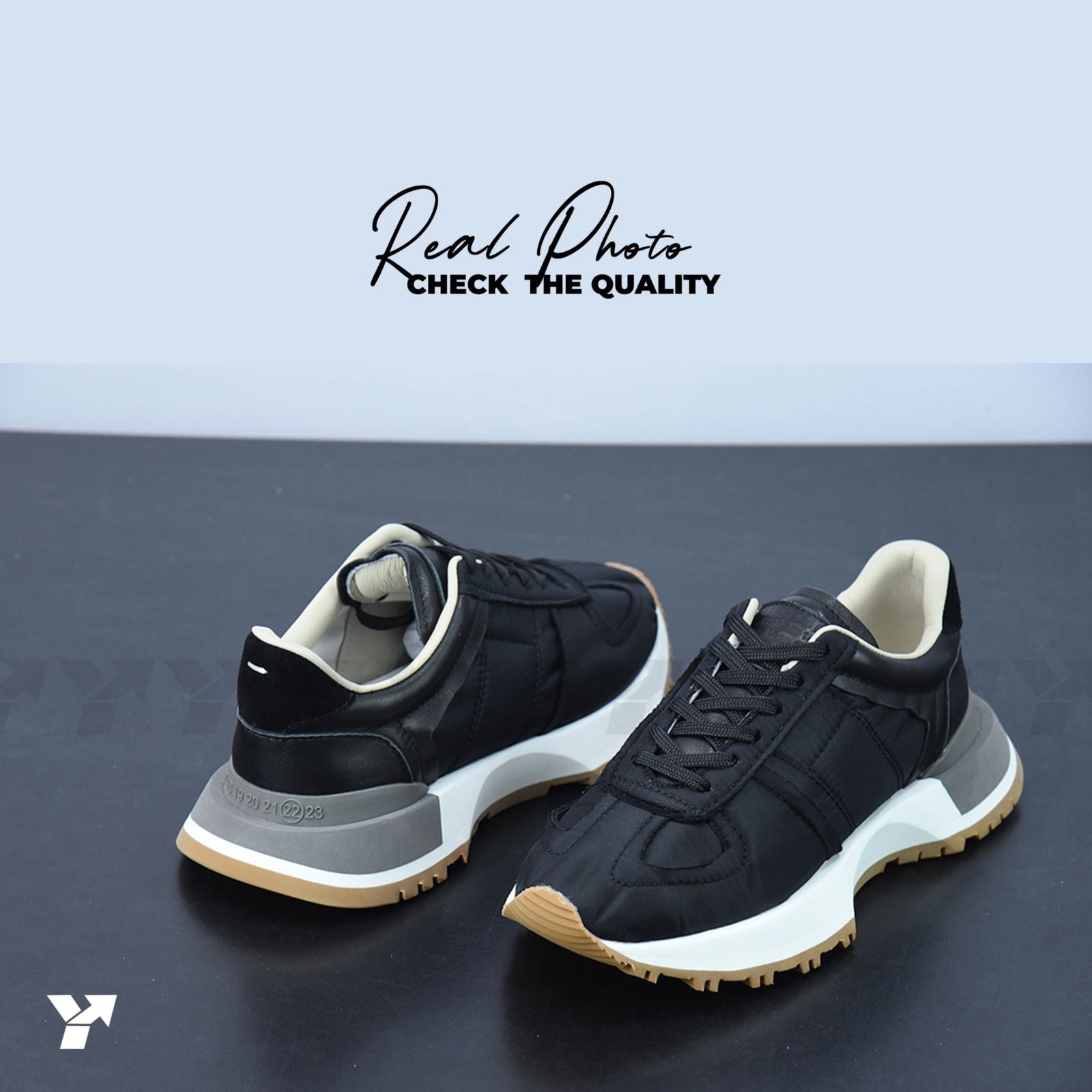 Maison Margiela Wmns Retro Runner-Evolution 'Black'