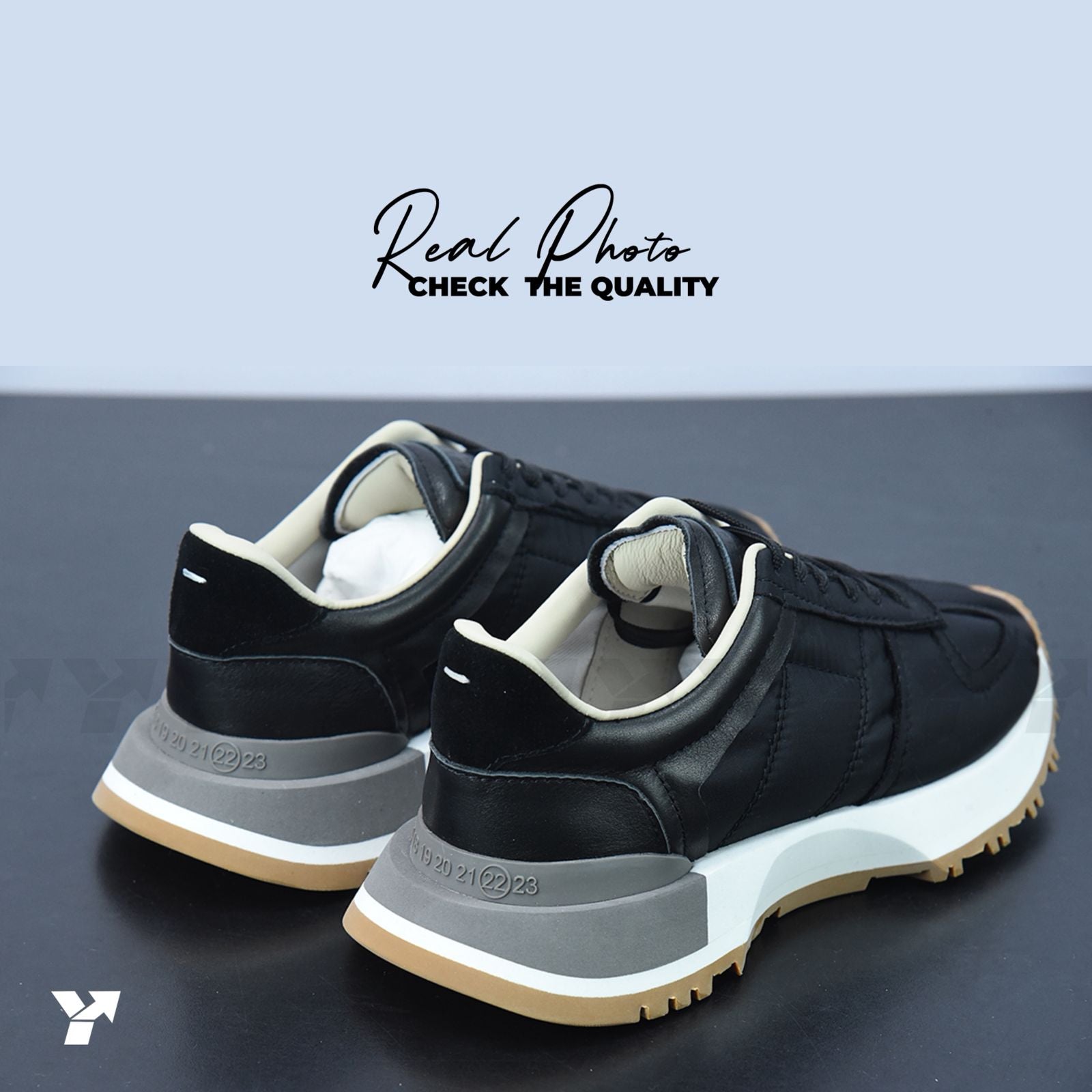 Maison Margiela Wmns Retro Runner-Evolution 'Black'
