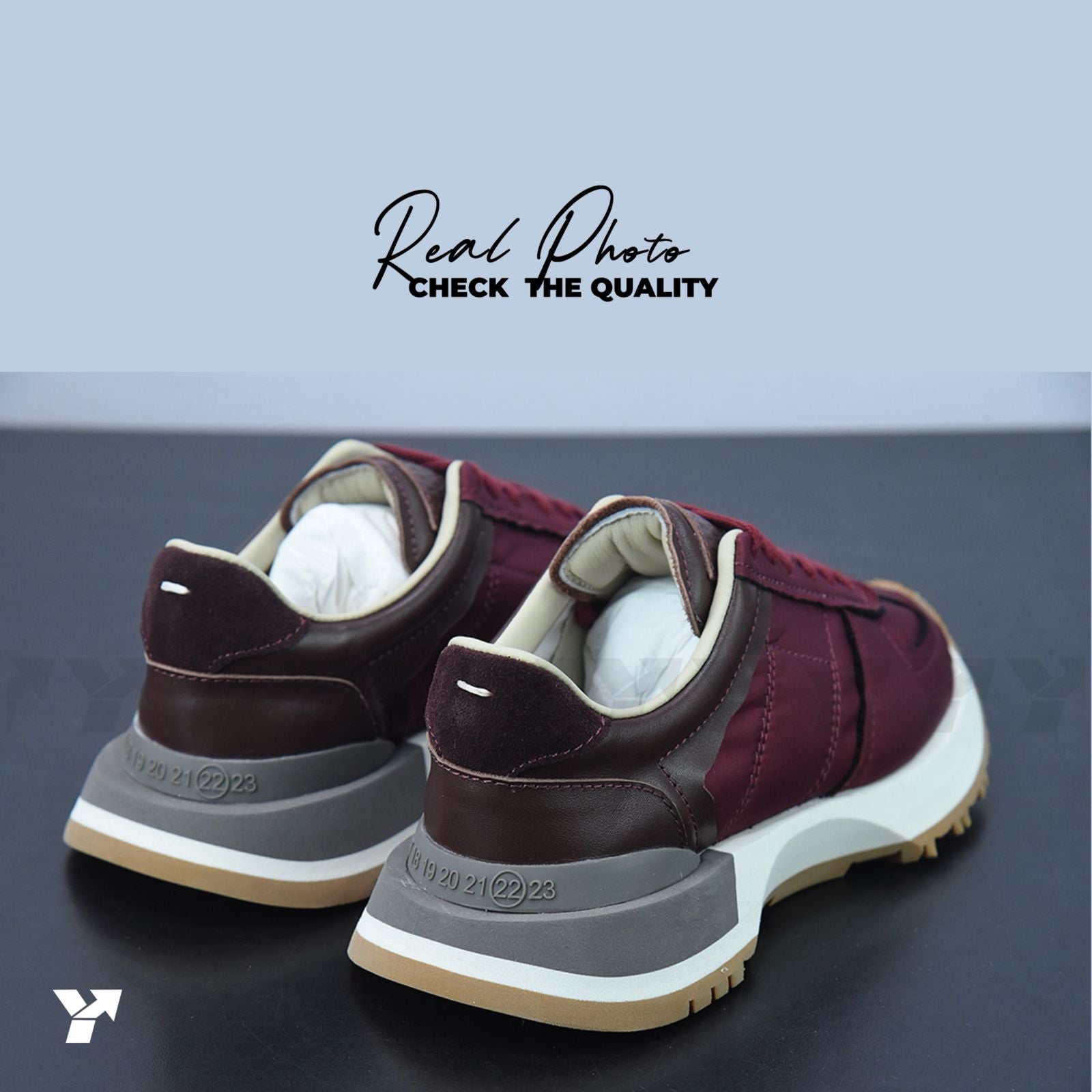 Maison Margiela Runner -'Burgundy'