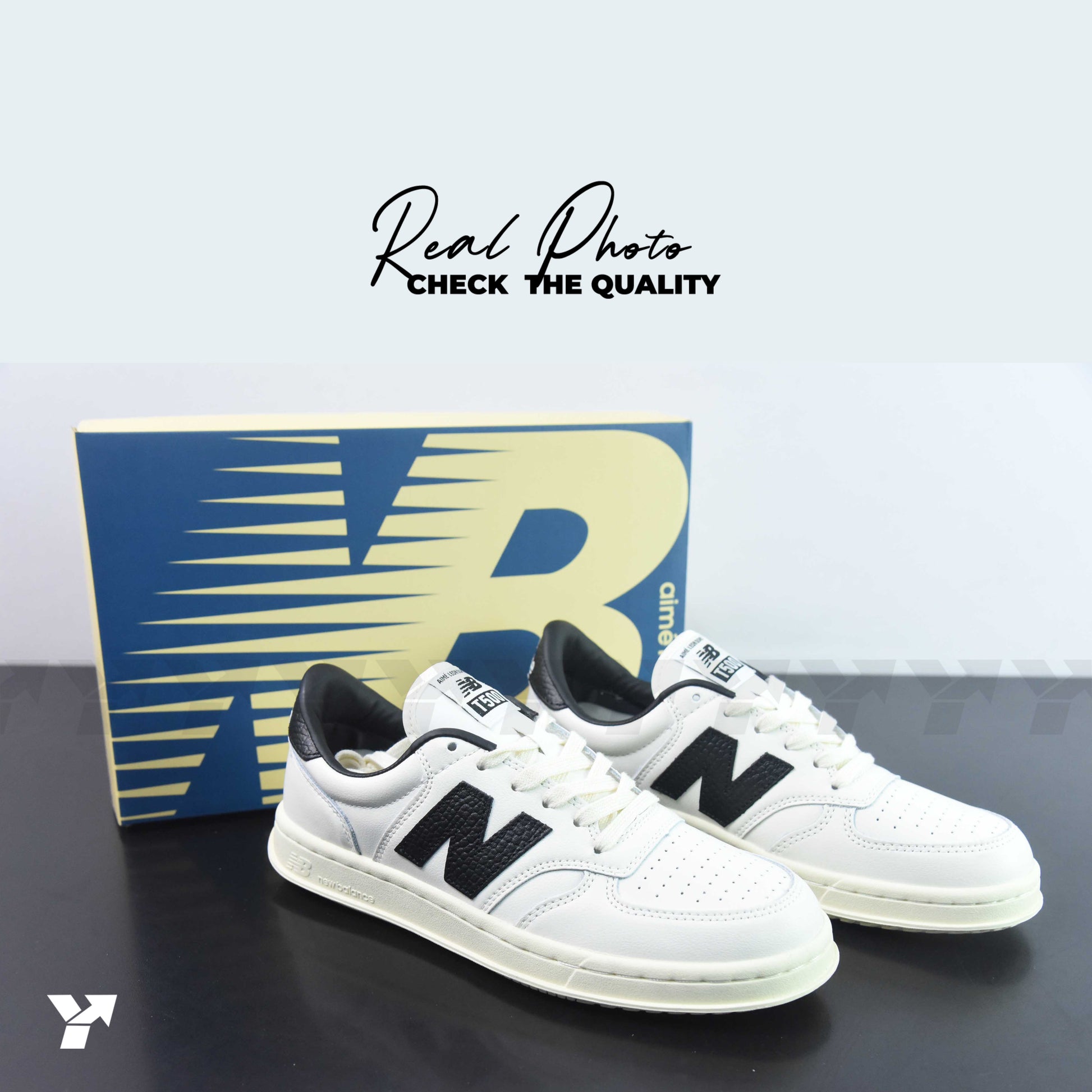 New Balance T500-Aime Leon Dore White Black