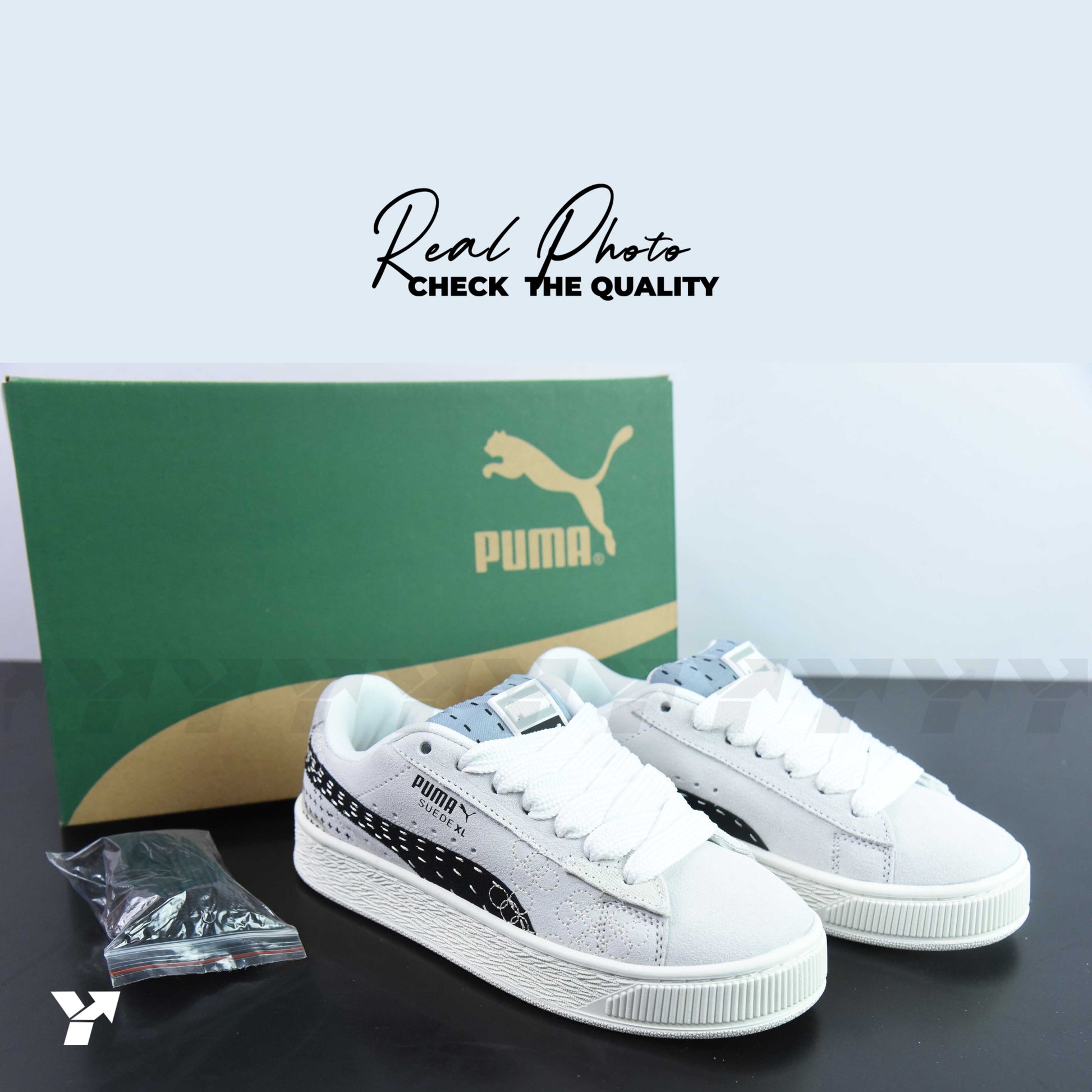 Puma Suede XL 'Sashiko - Warm White'