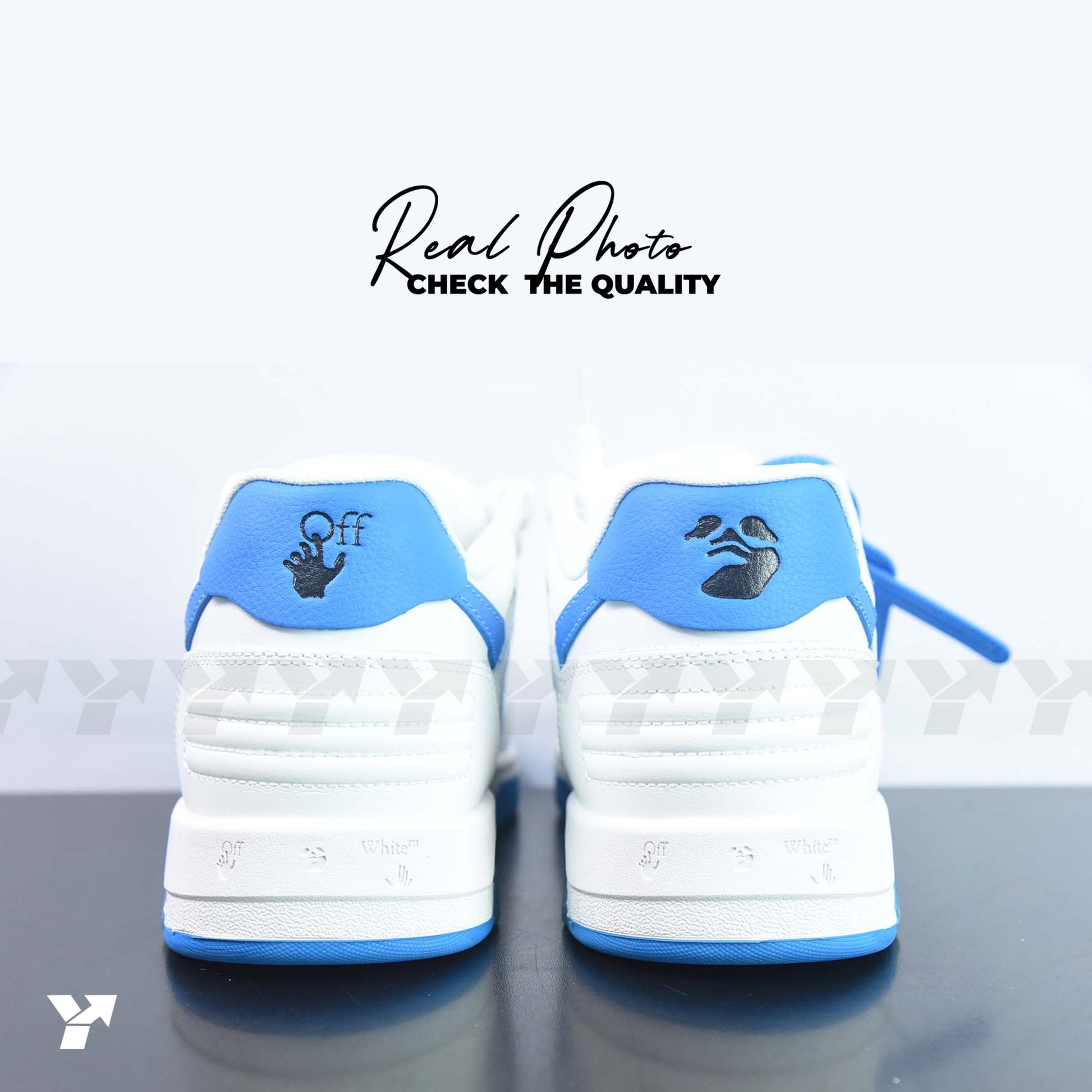 OFF-WHITE Out Of Office "000" Low-White Blue (FW21)