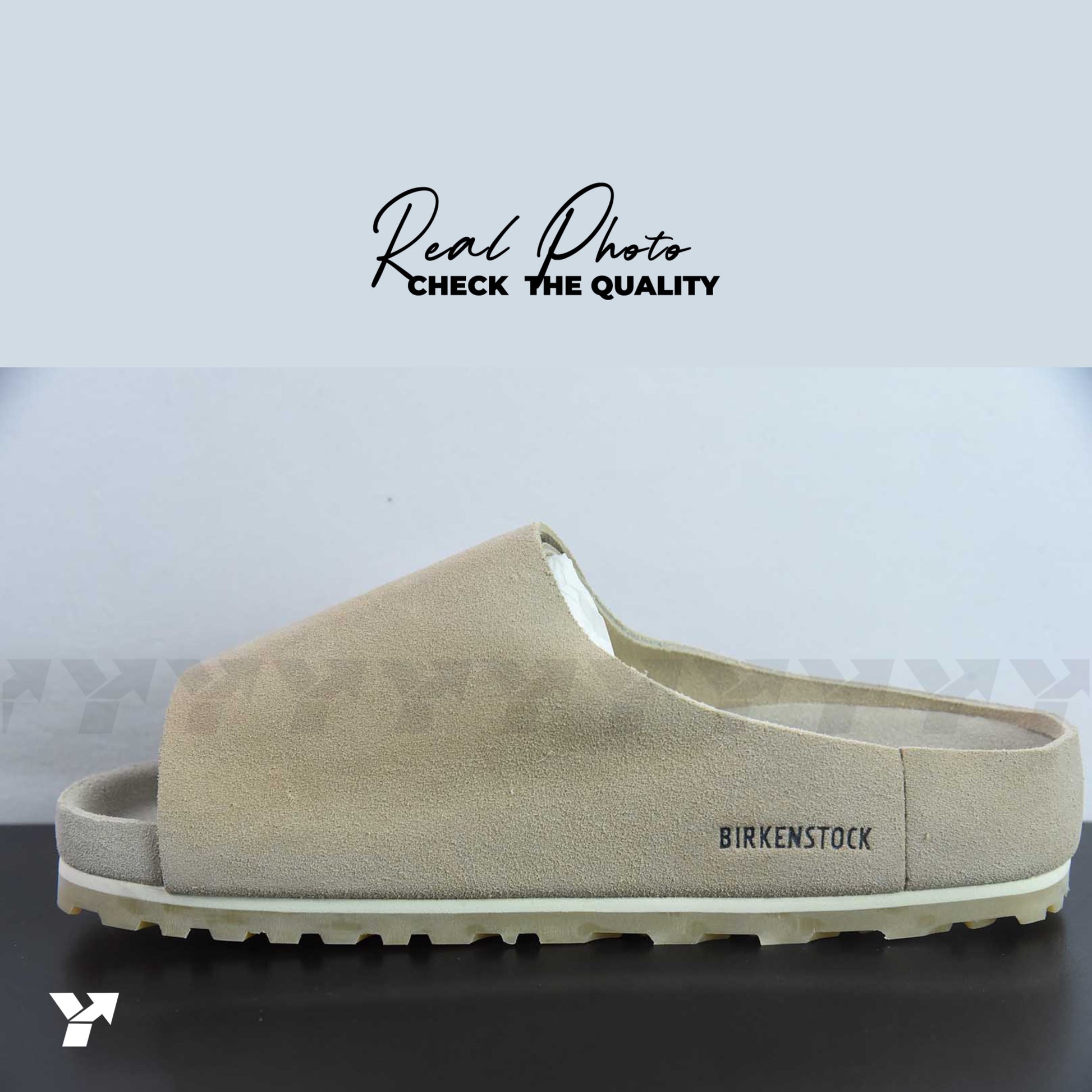 Birkenstock Los Feliz Suede-Fear Of God beige