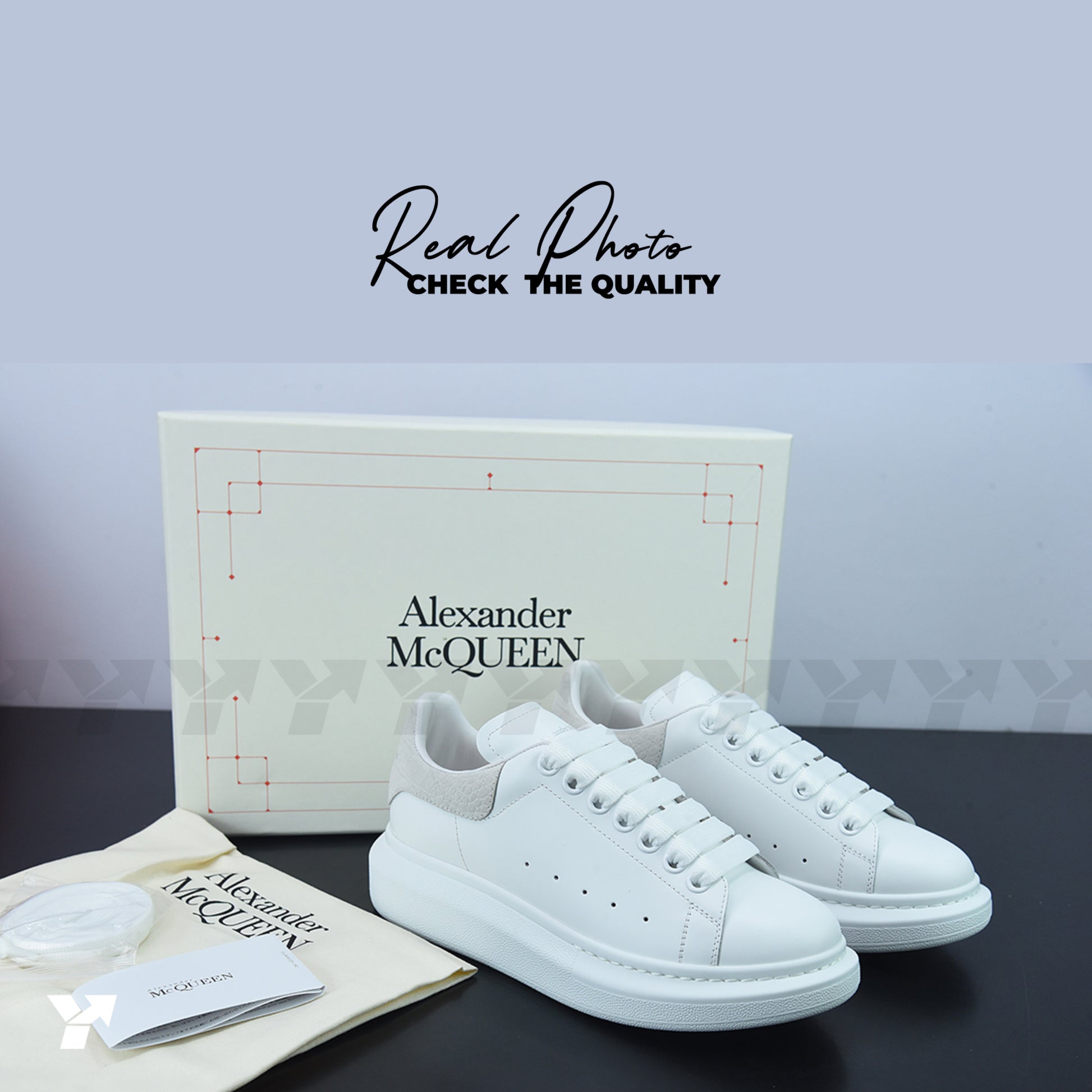 Alexander McQueen-White Croc
