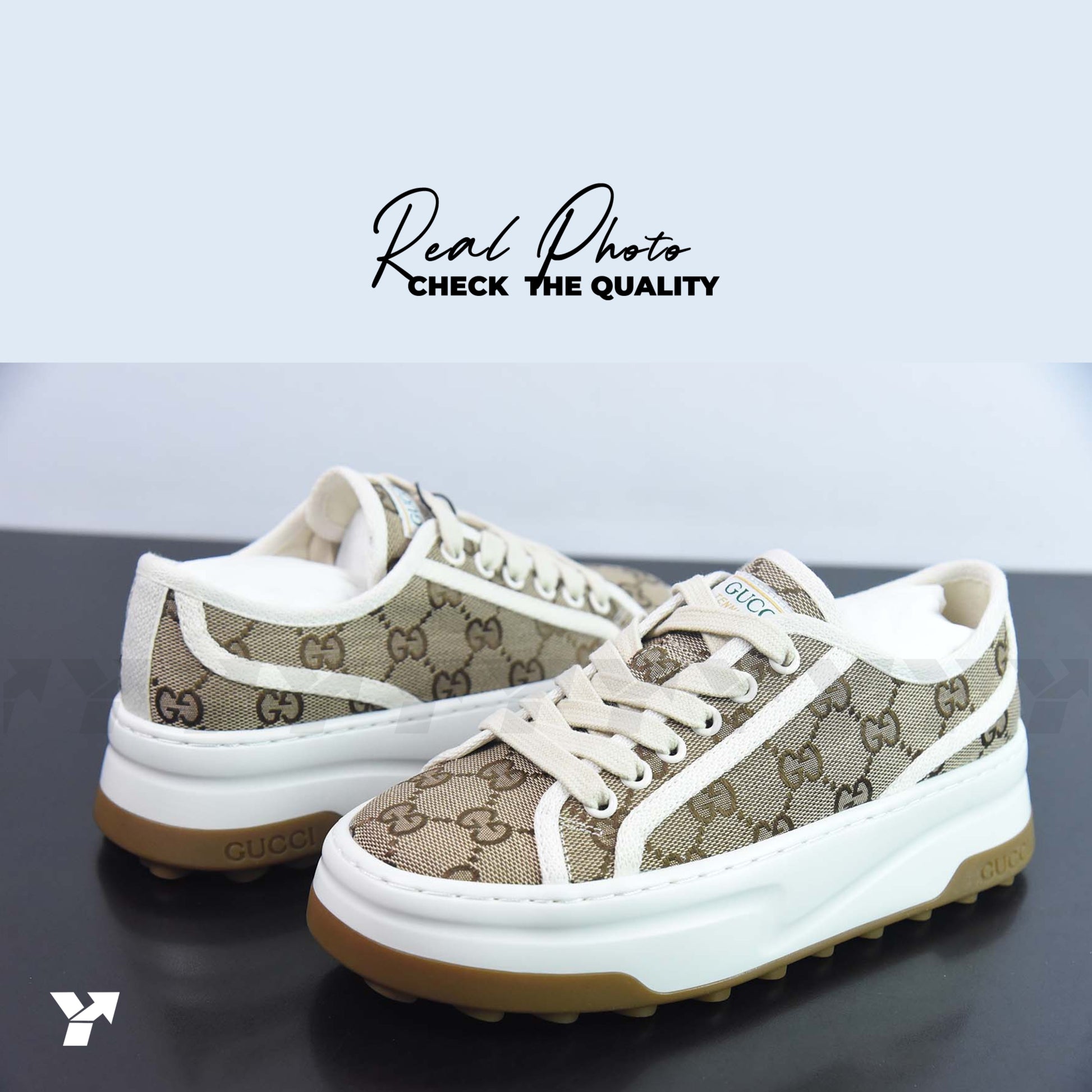Gucci GG Sneaker 'Interlocking G- Beige'