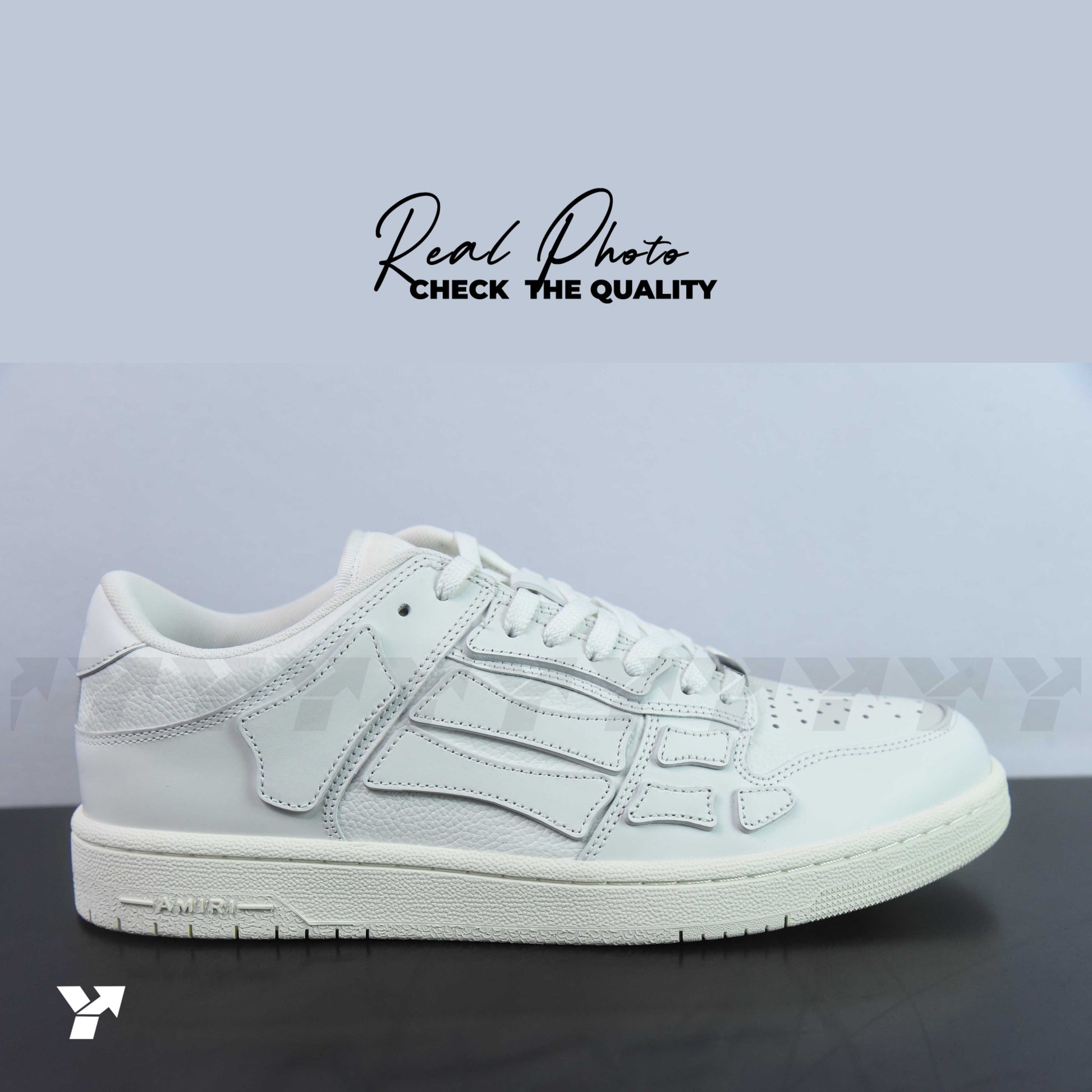 Amiri Skel Top Low-'White'