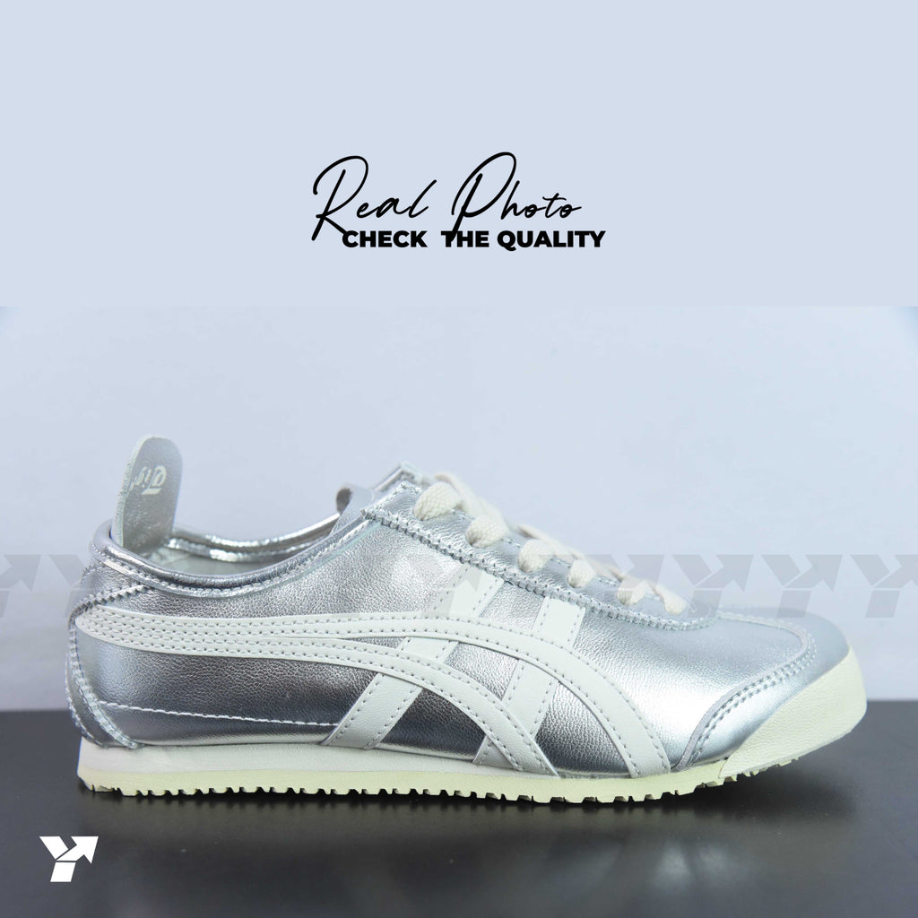 Onitsuka Tiger Mexico 66-Silver Off White