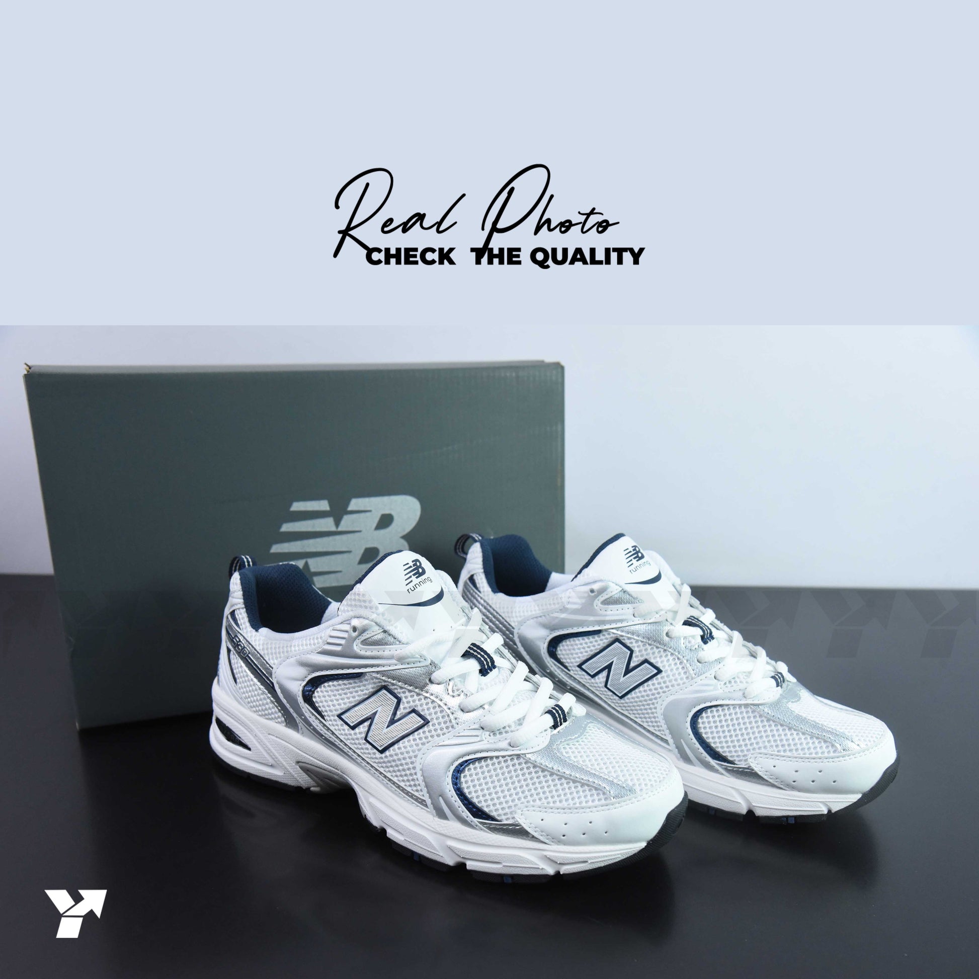 New Balance 530 'White Natural Indigo'