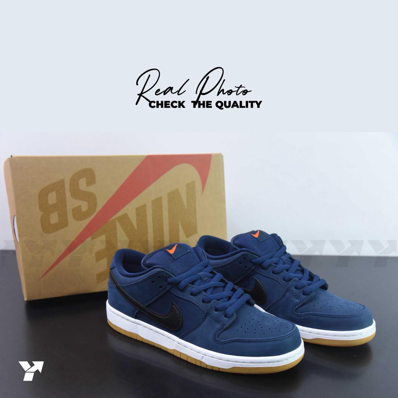 Nike SB Dunk Low-Navy Black Gum