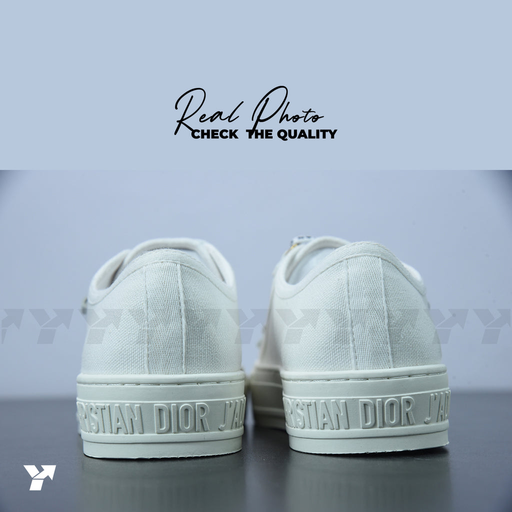 Dior Walk'N'Dior Low Top-White Canvas (Women's)