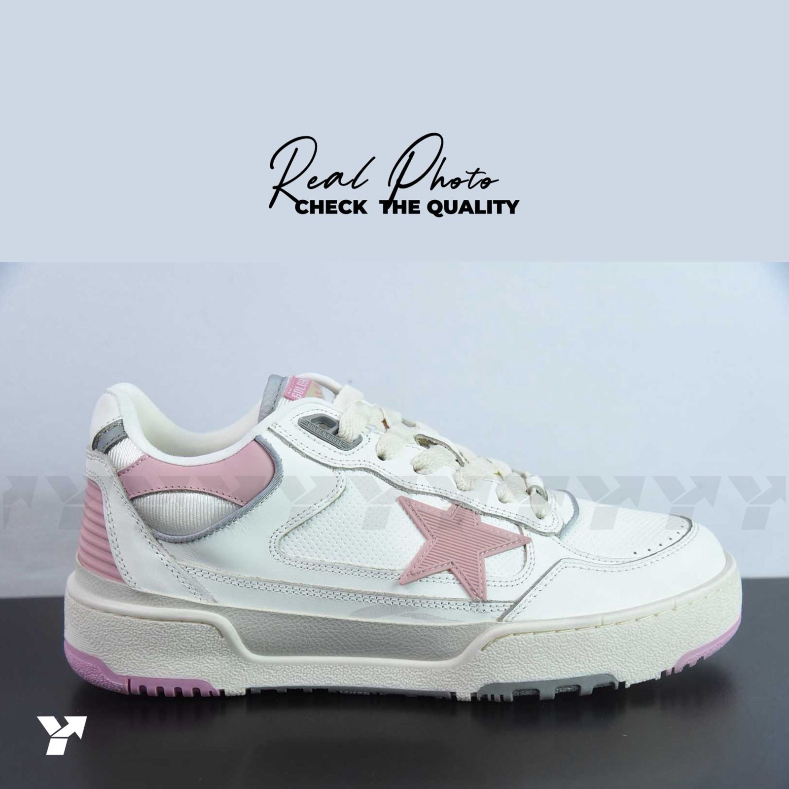 Golden goose forty 2  White pink