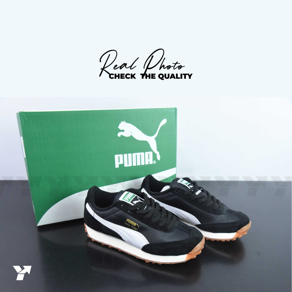 Puma Easy Rider Black White