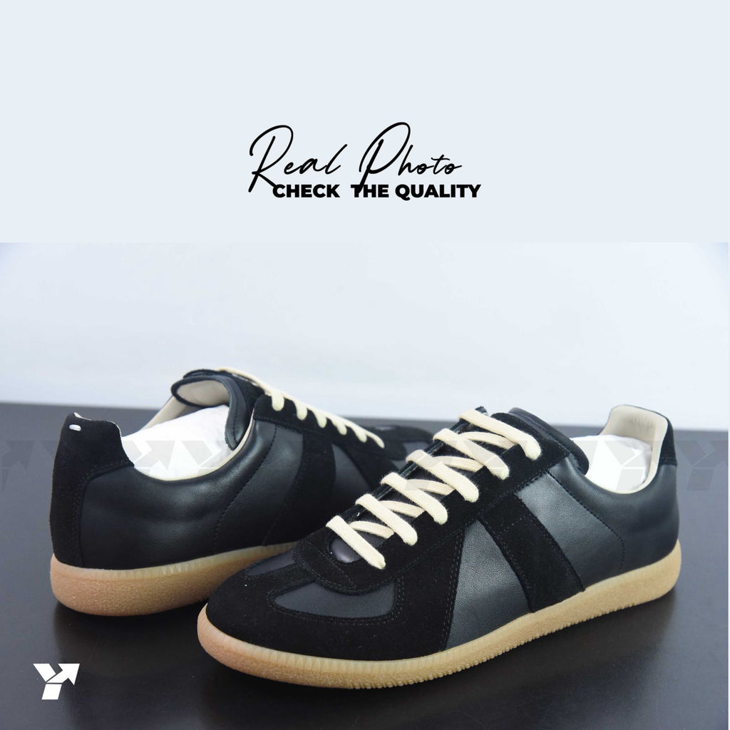 Maison Margiela Replica German Army Trainer-Black Gum