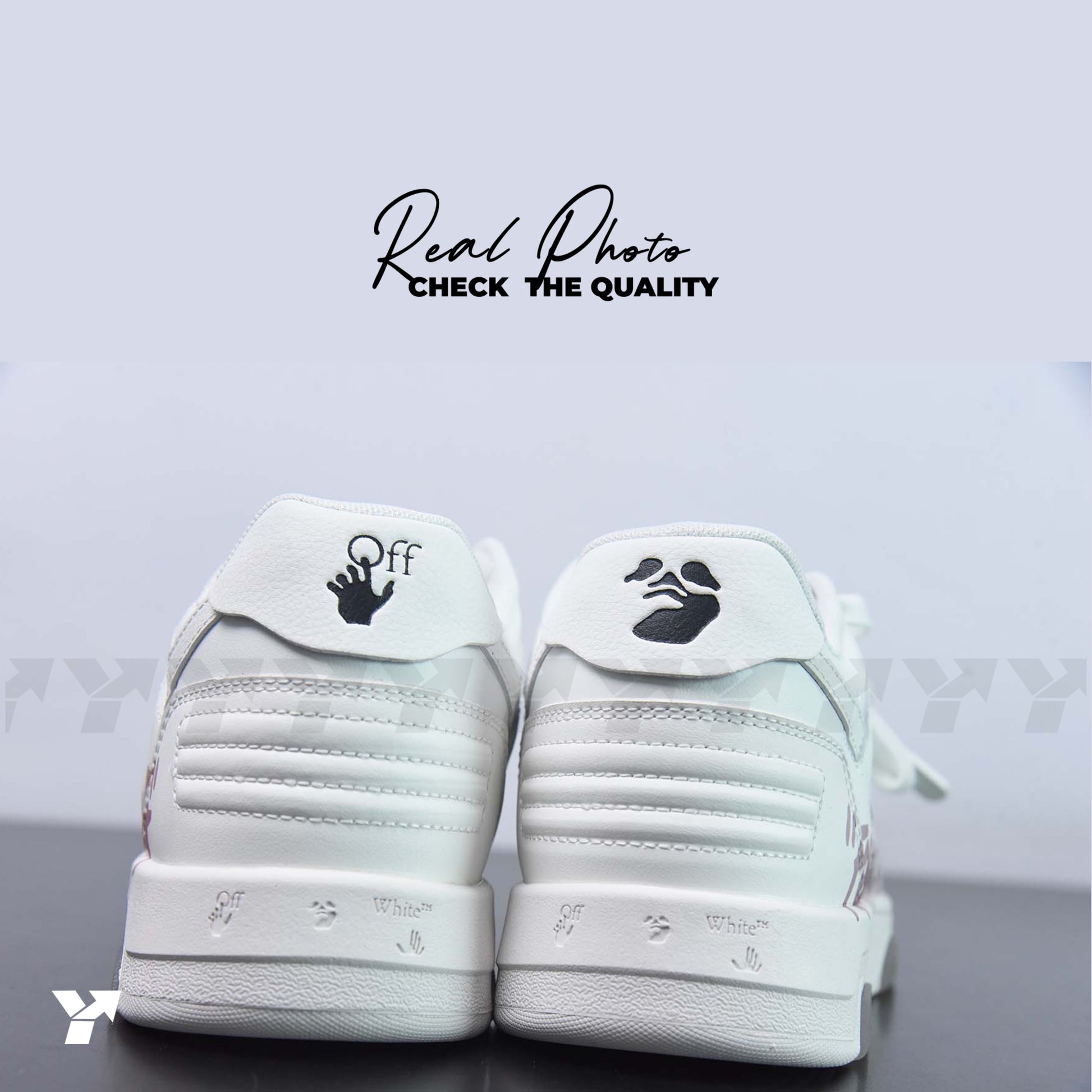 OFF-WHITE Out Of Office For Walking-White Pink