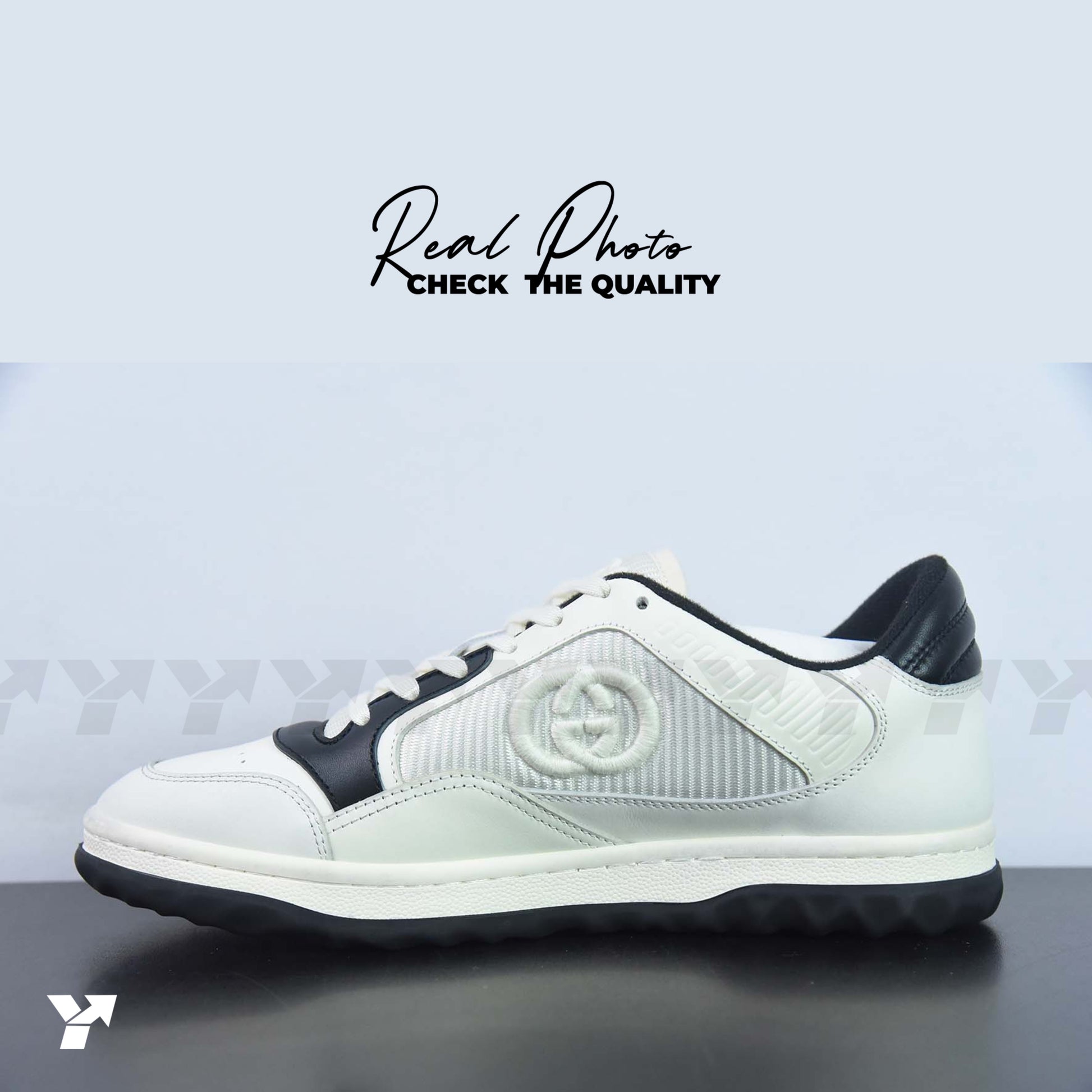 Gucci MAC80 Sneaker 'Off White Black'