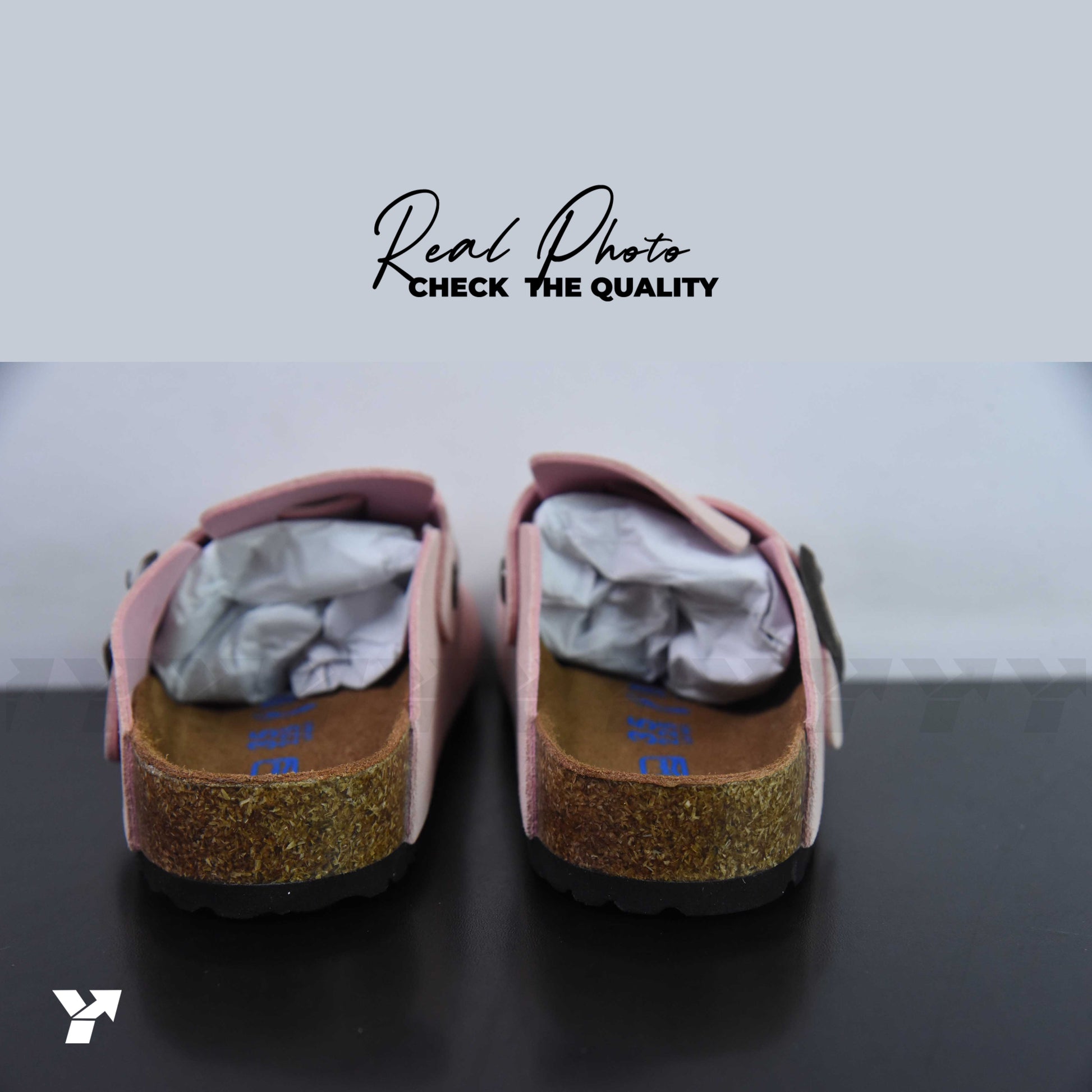 Birkenstock Boston Suede-Light Rose