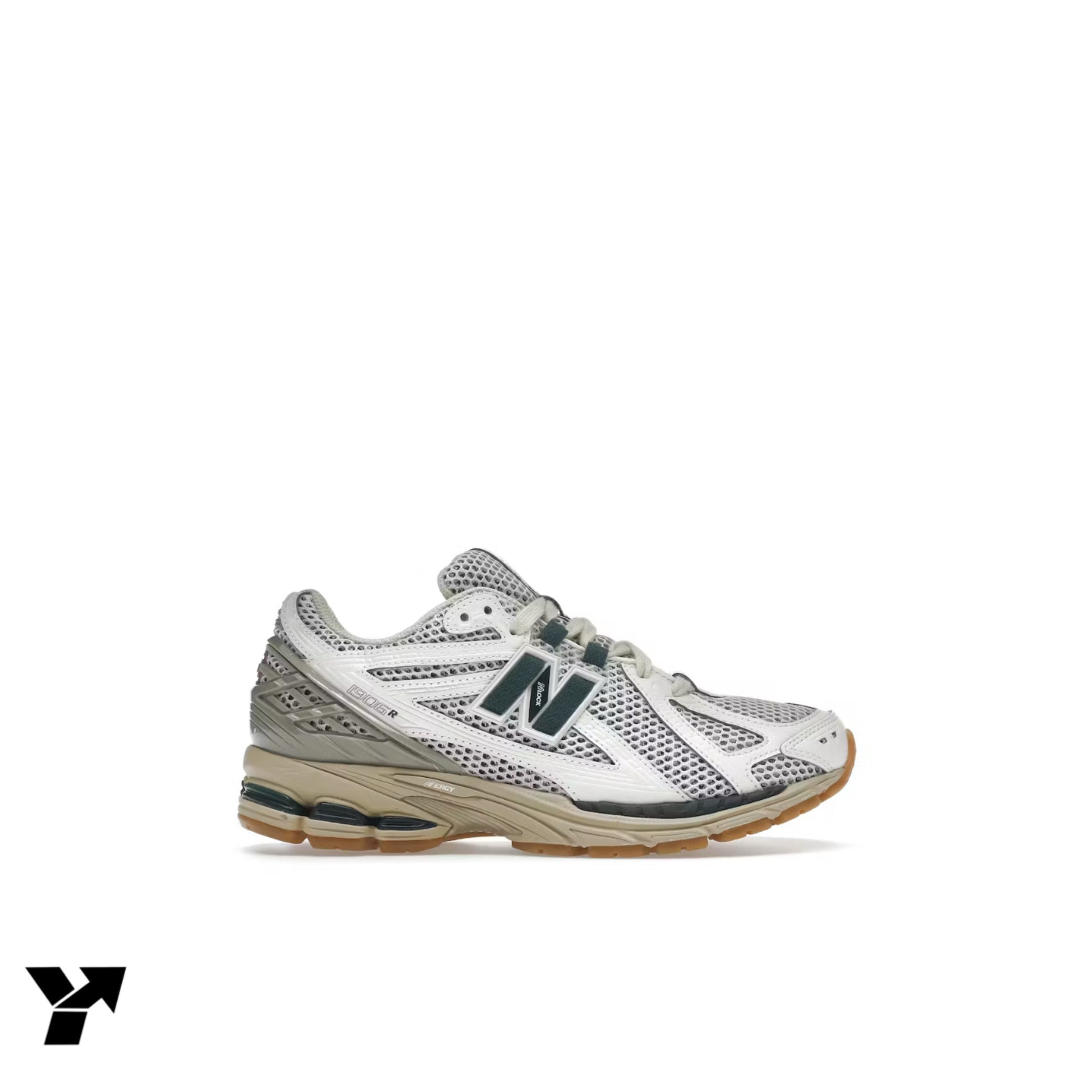 New Balance 1906R-White Green Cream