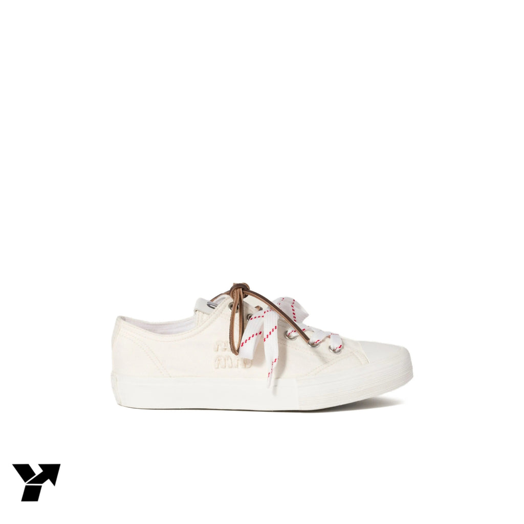 Miu Miu washed denim-Ivory