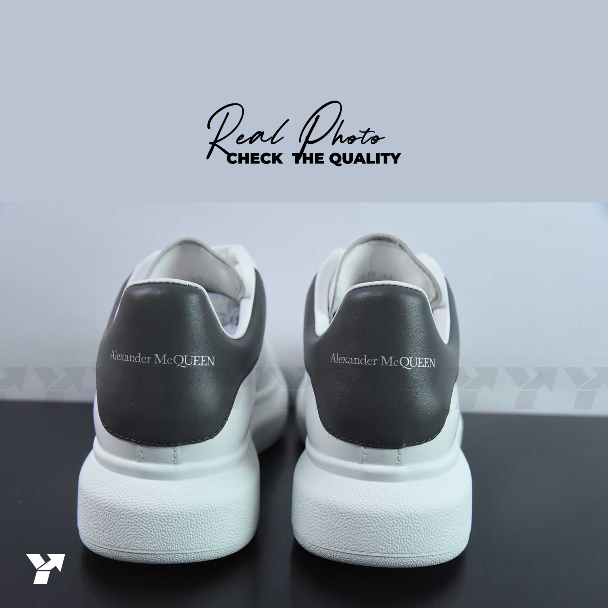 Alexander McQueen Oversized Sneaker 'Extra White Khaki'