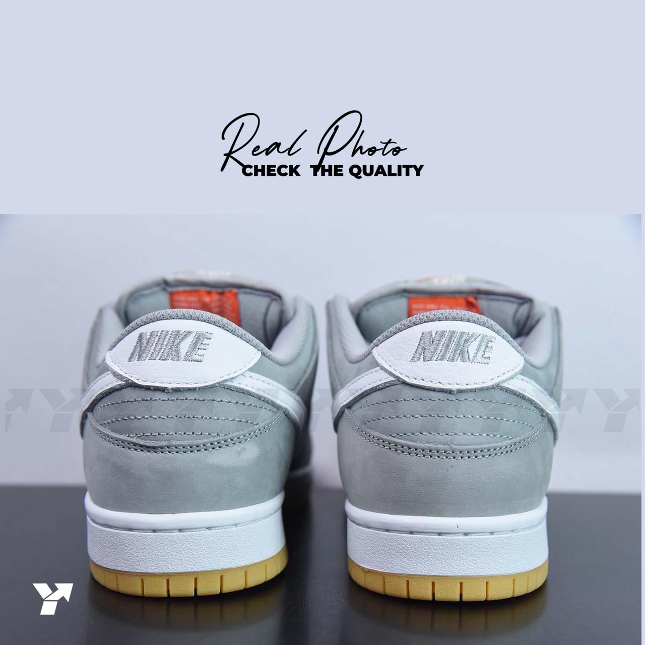 Nike SB Dunk Low Pro ISO-Orange Label Wolf Grey Gum